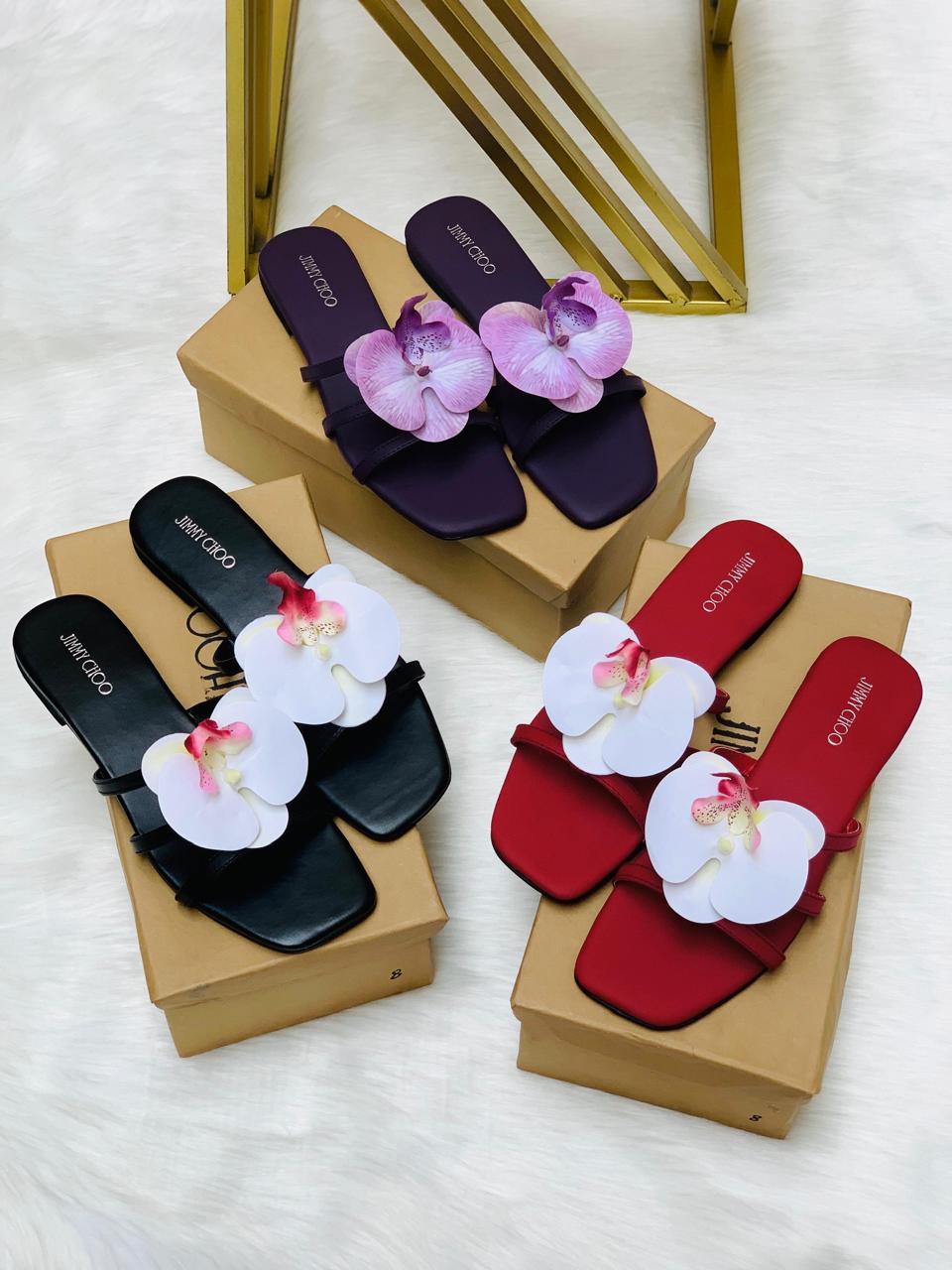 Jimmy Choo Floral Sandals