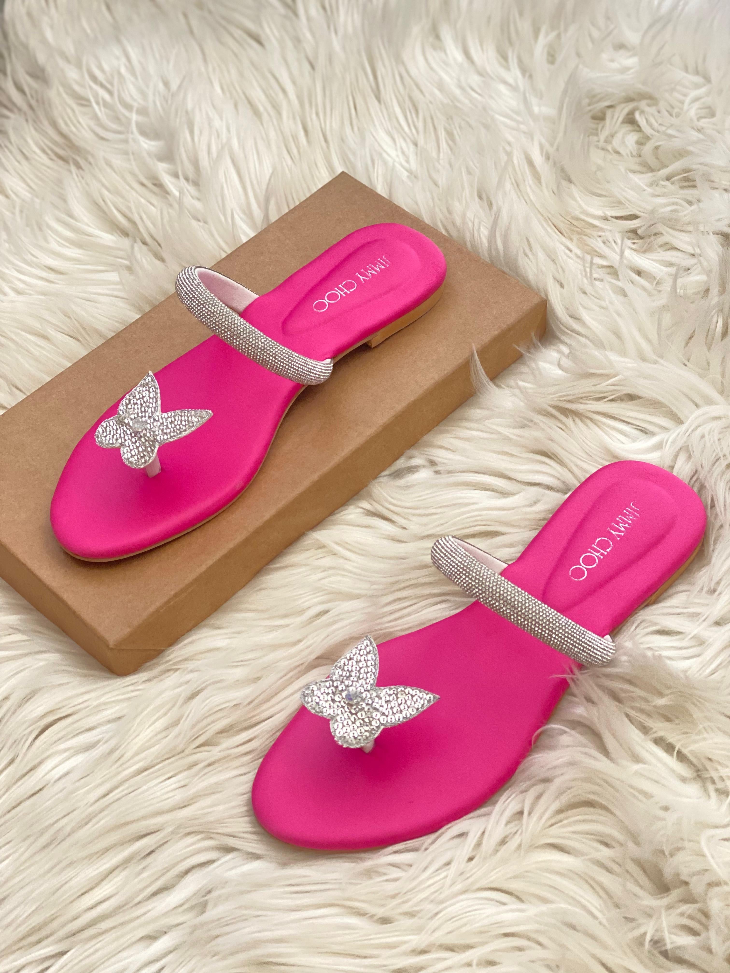 Jimmy Choo Mash Butrerfly Sandals