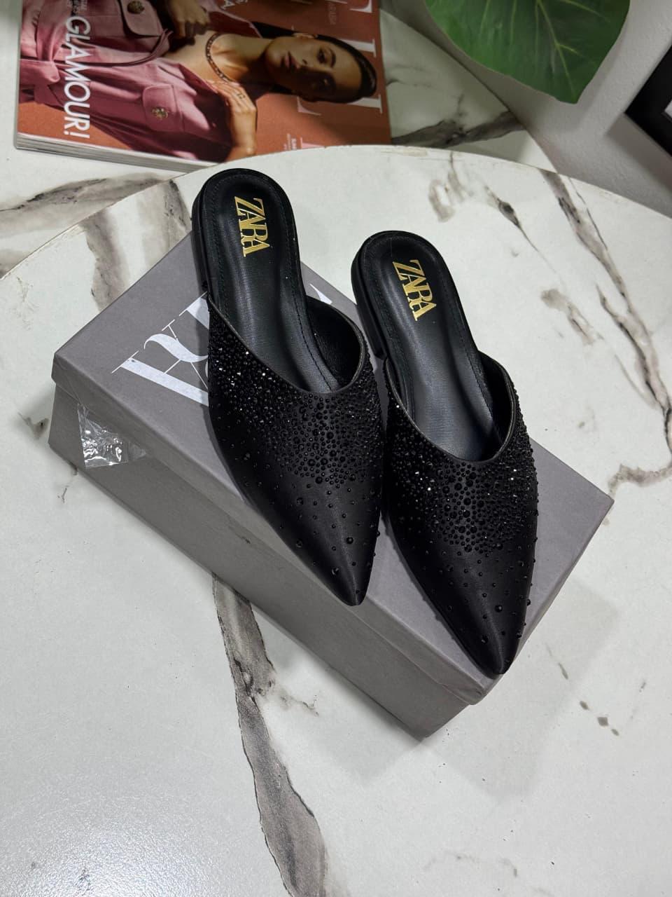 Zara stone Loafers