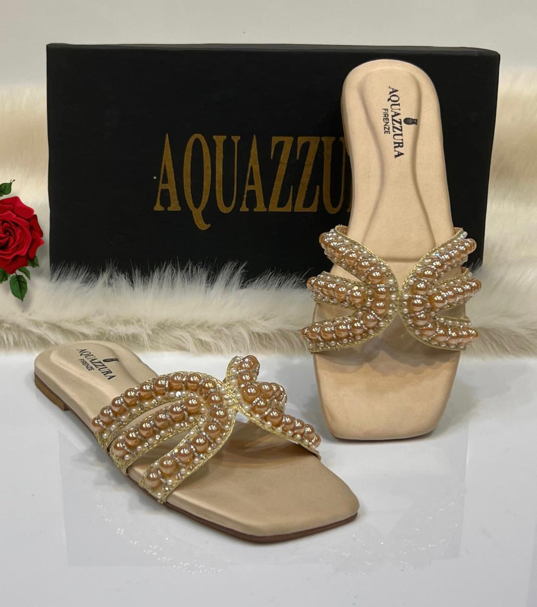 Jimmy Choo Signature Pearl Sandals