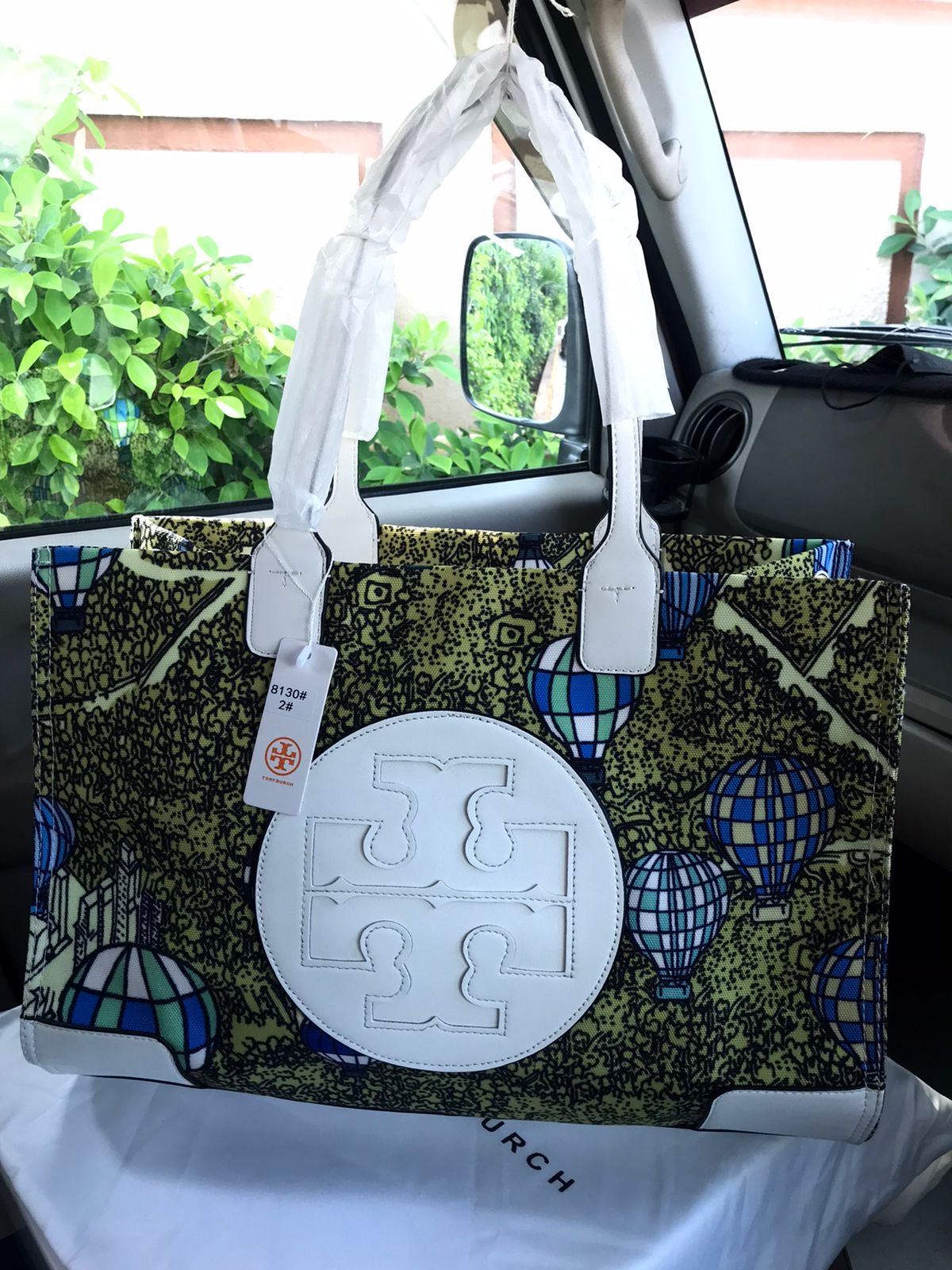 Tory Big Logo Tote Bag