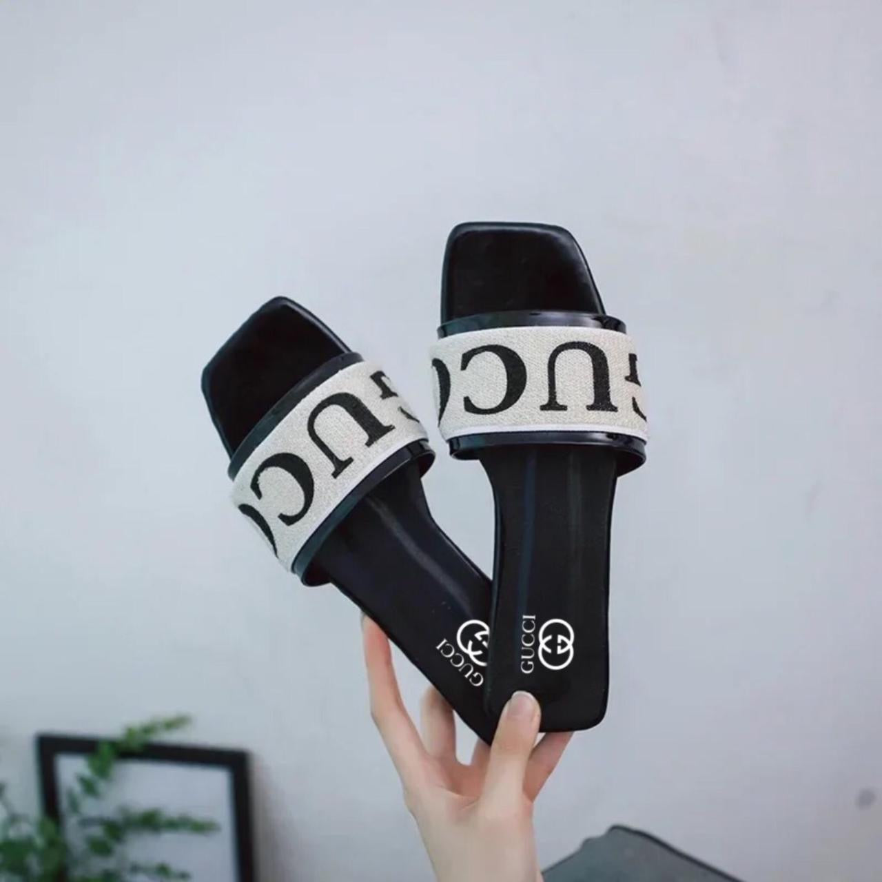 Gucci Canvas Sandals