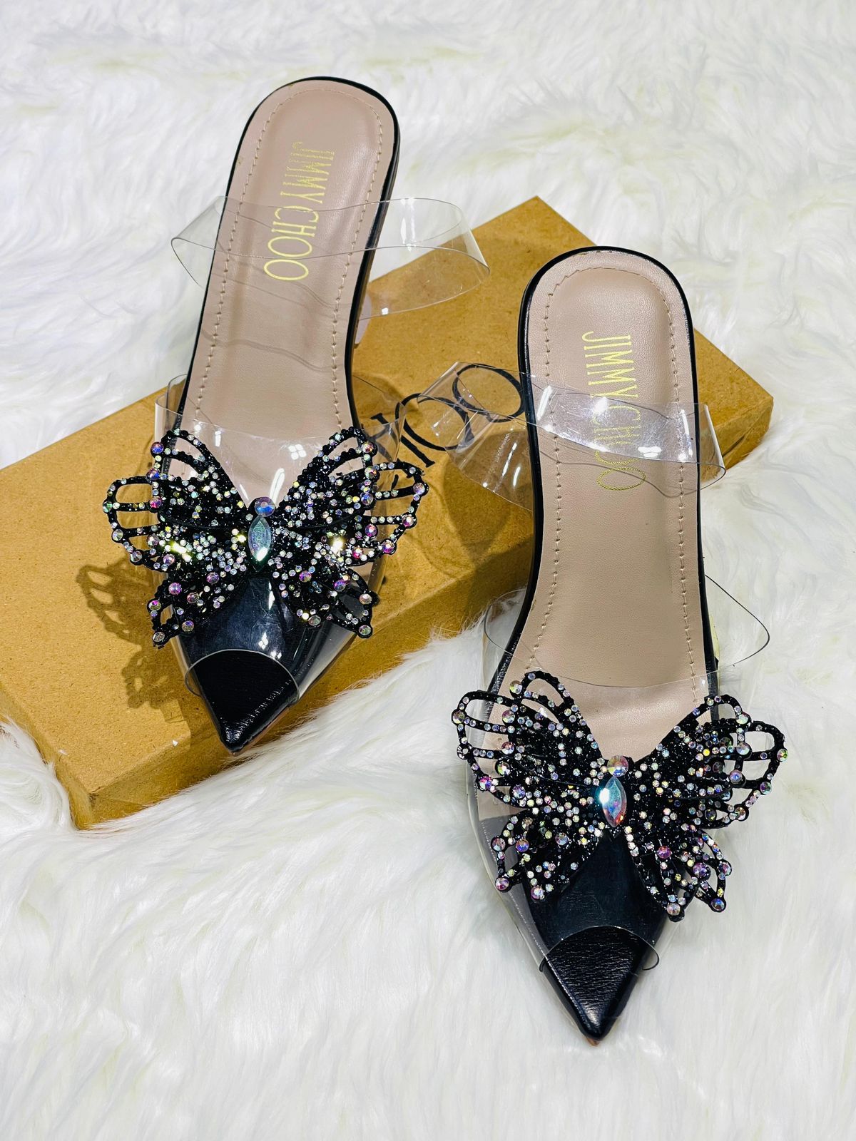 Zara Butterfly Signature Mina Heels