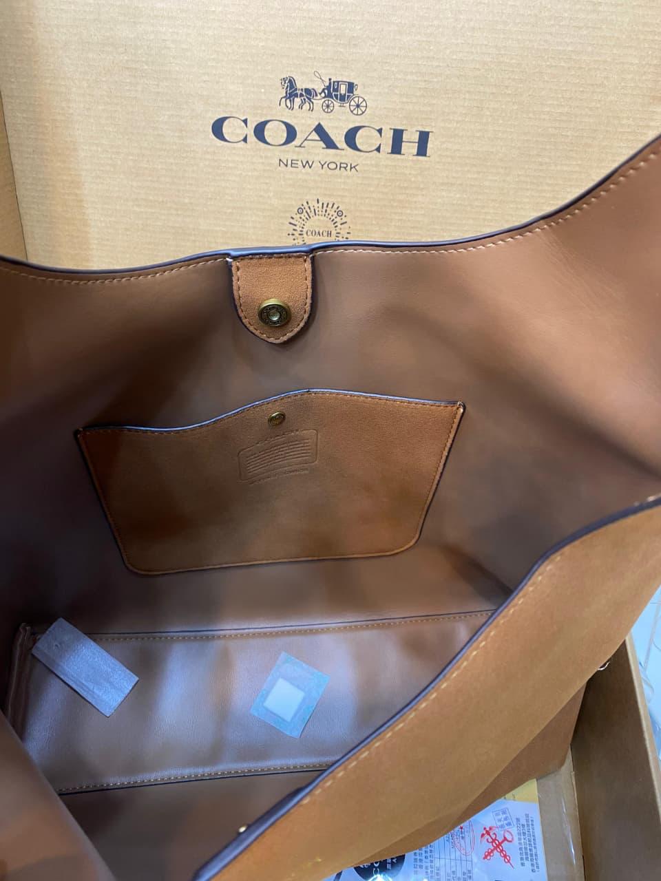 Coach Brooklyn 28 Suede Shoulder Bag