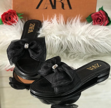 Zara Bow Tissue Flats