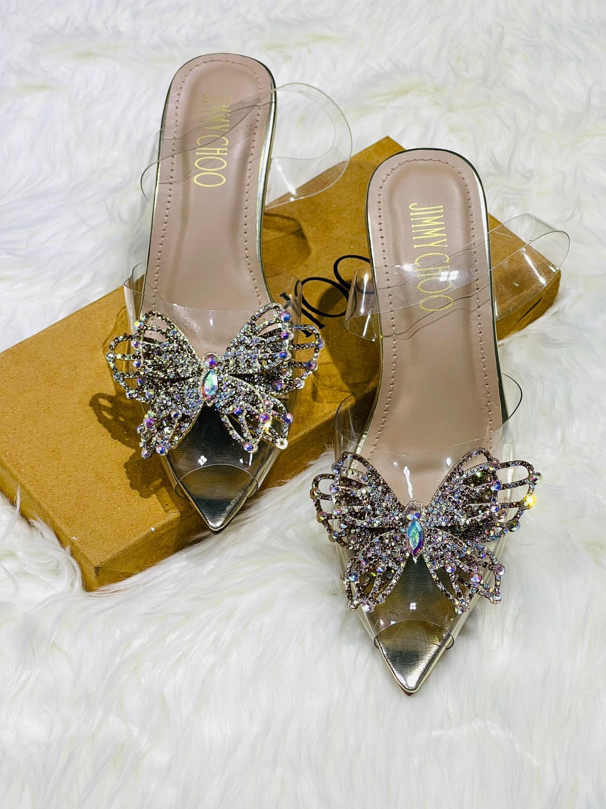 Zara Butterfly Signature Mina Heels