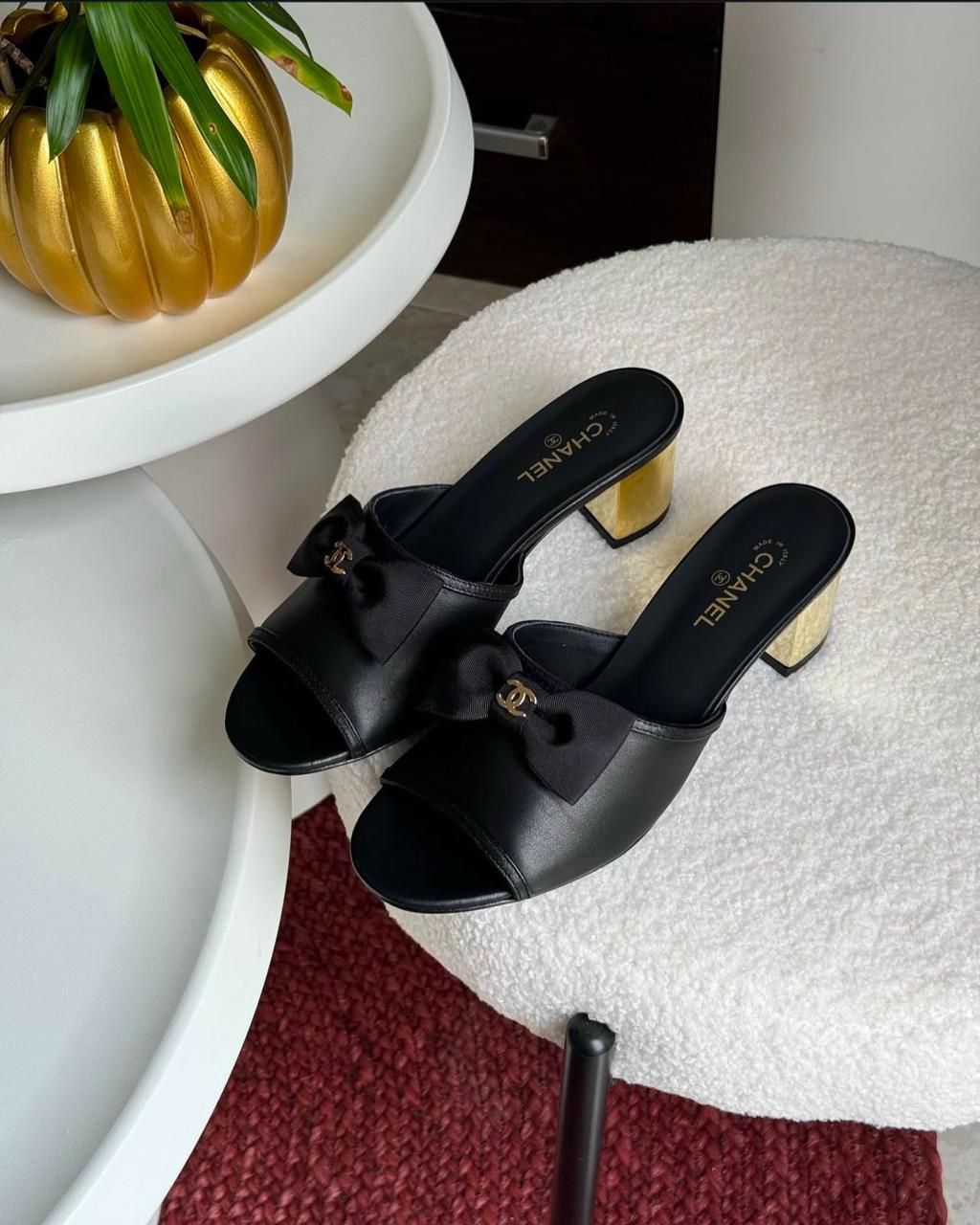 Chanel Bow Heels