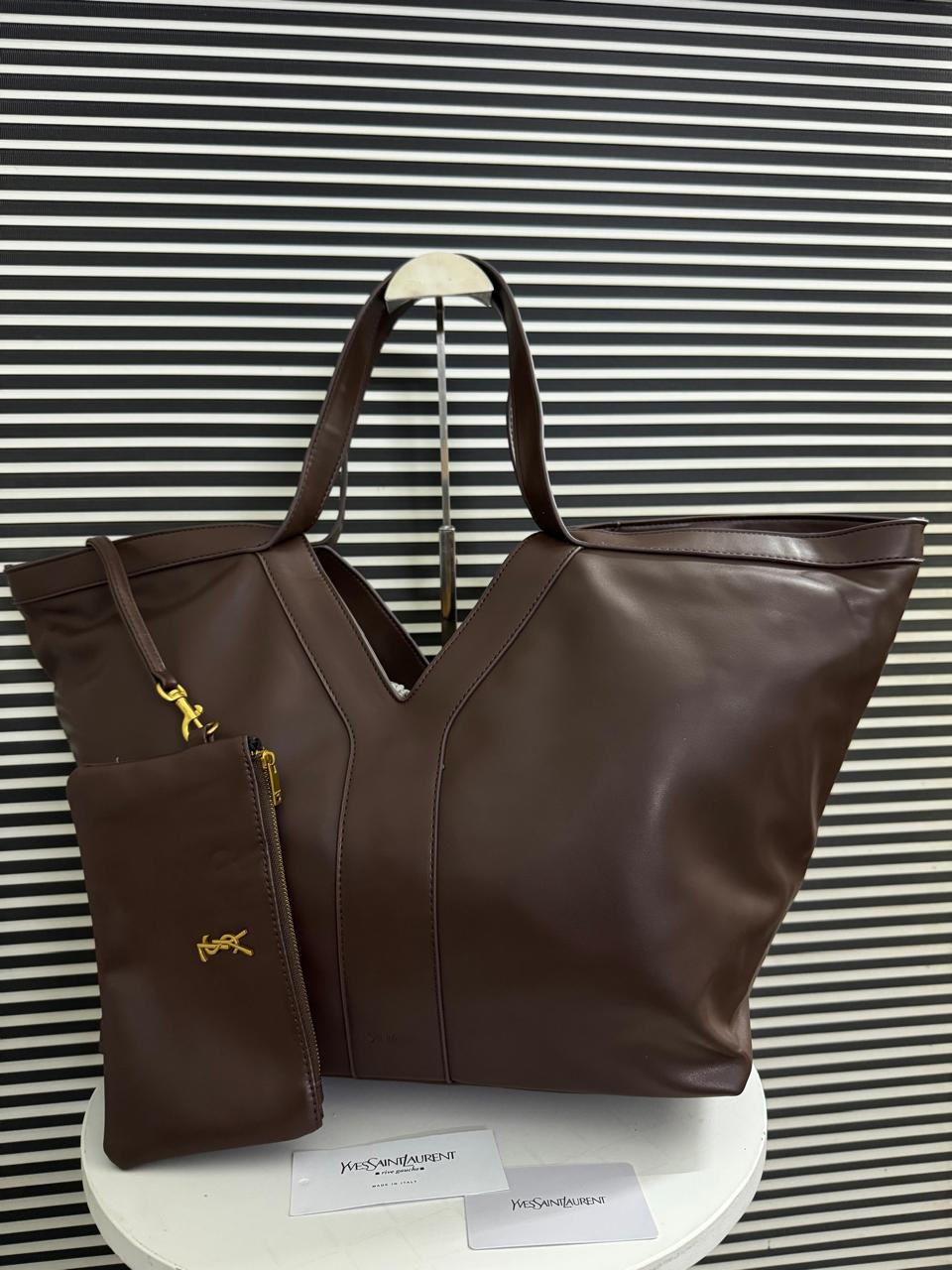 Saint Laurent Y Leather Tote Bag