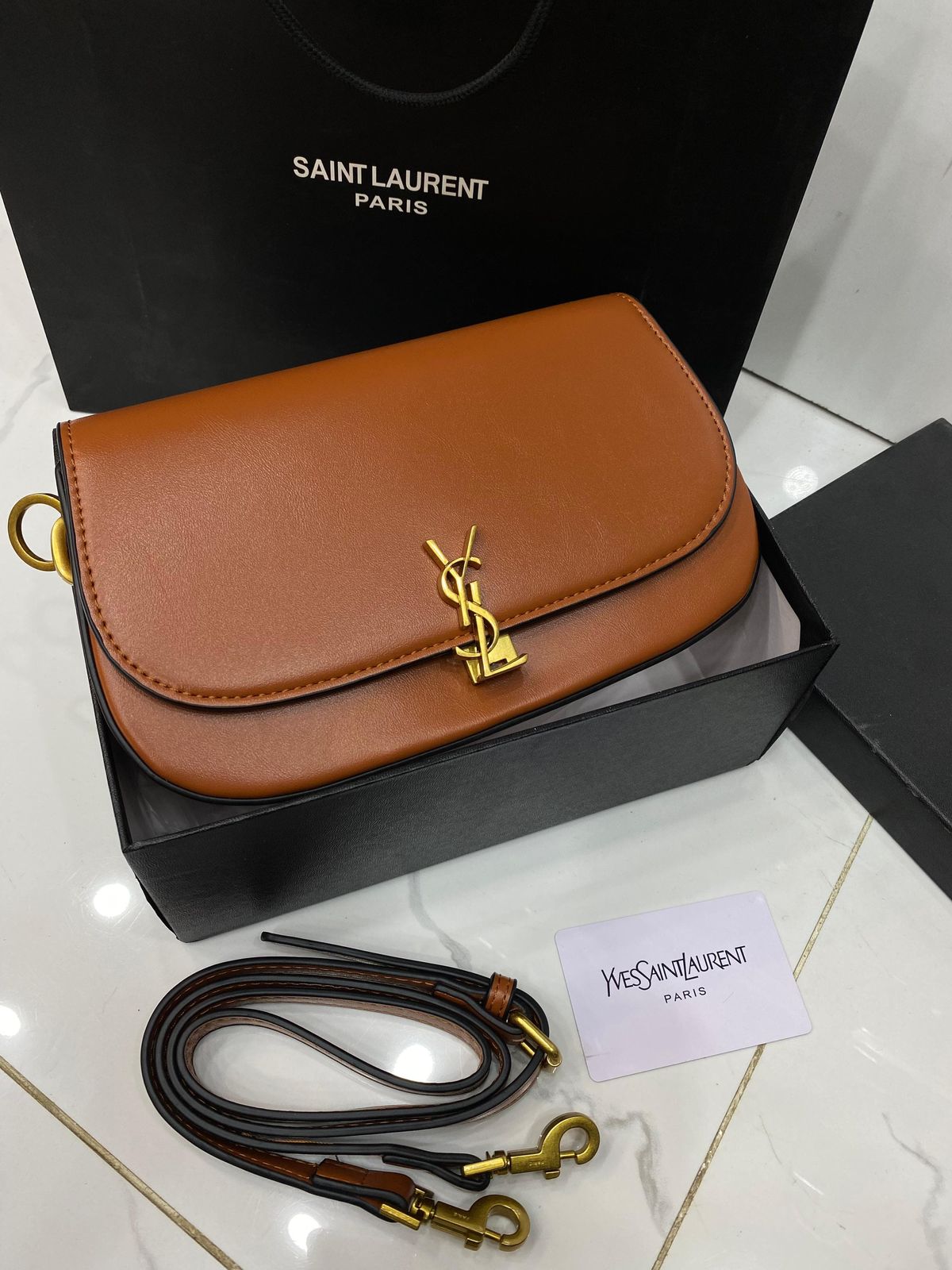 Saint Laurent Quilted Flap Bag