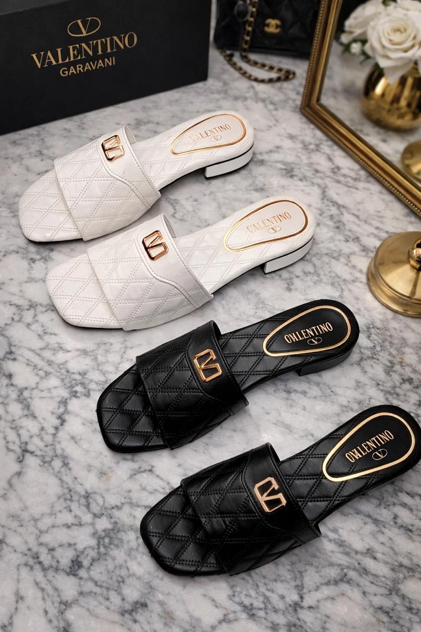 Valentino Quilted Sandals