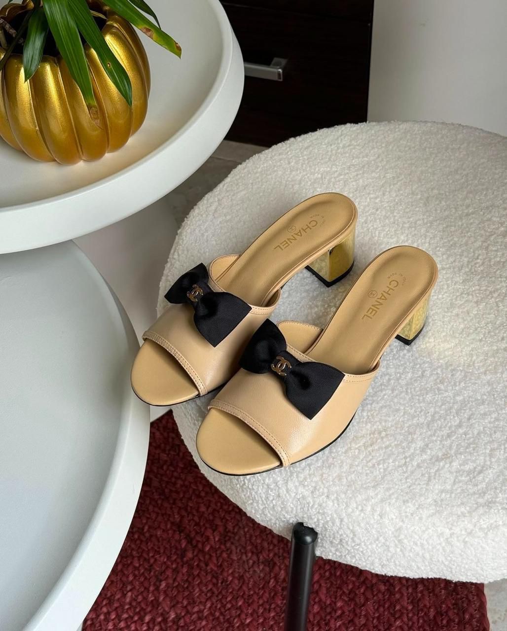 Chanel Bow Heels