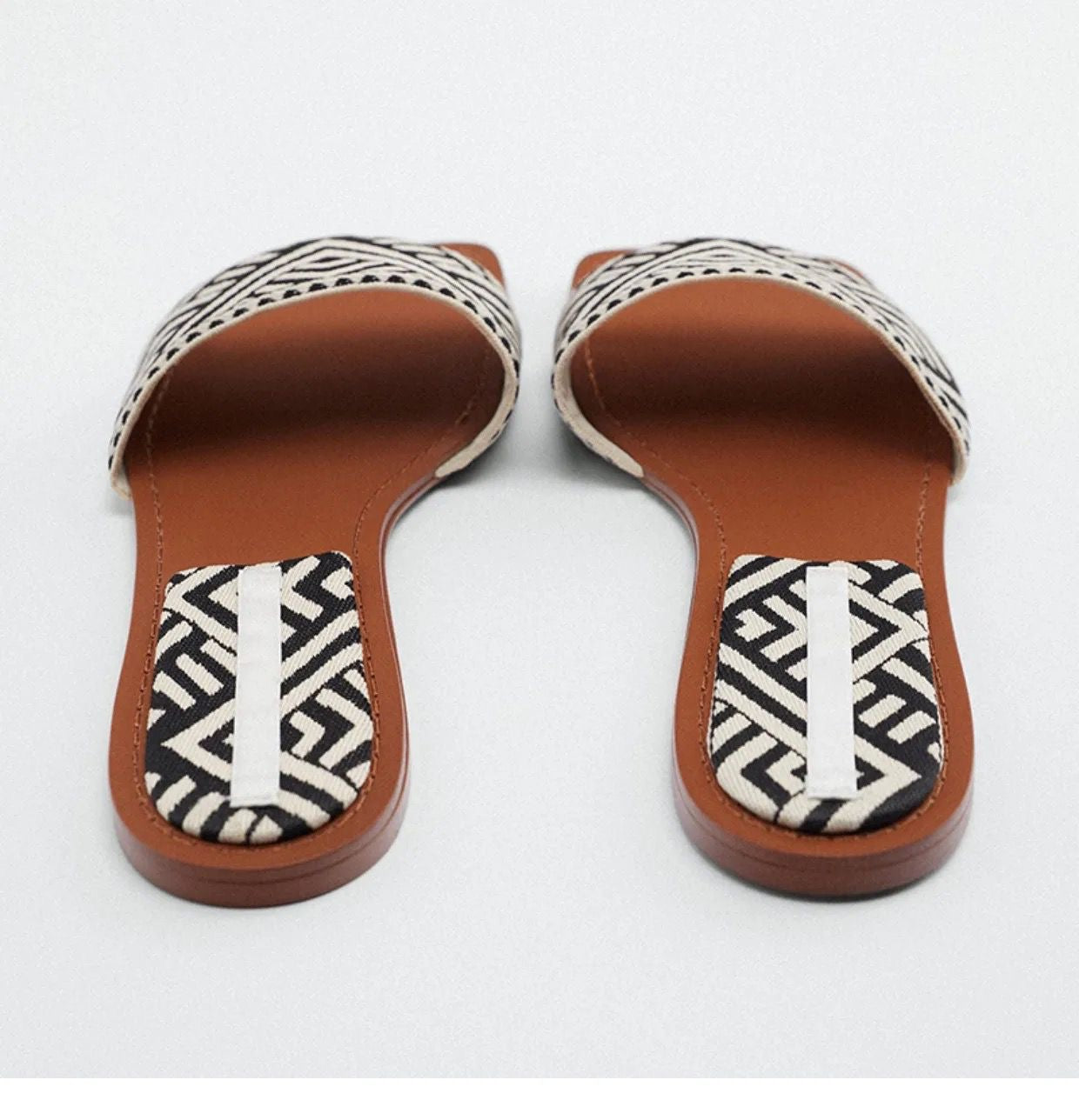 Zara Zebra Sandals