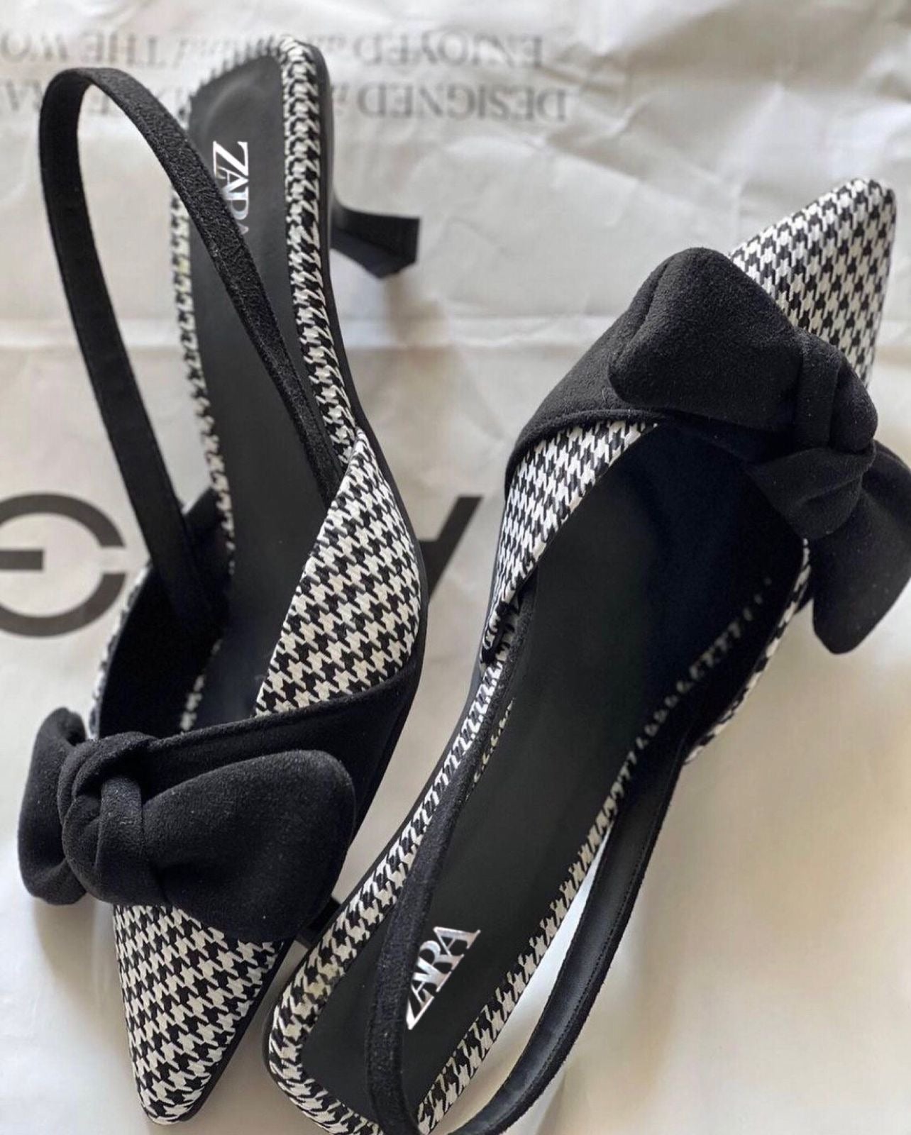 Zara Bow Heels