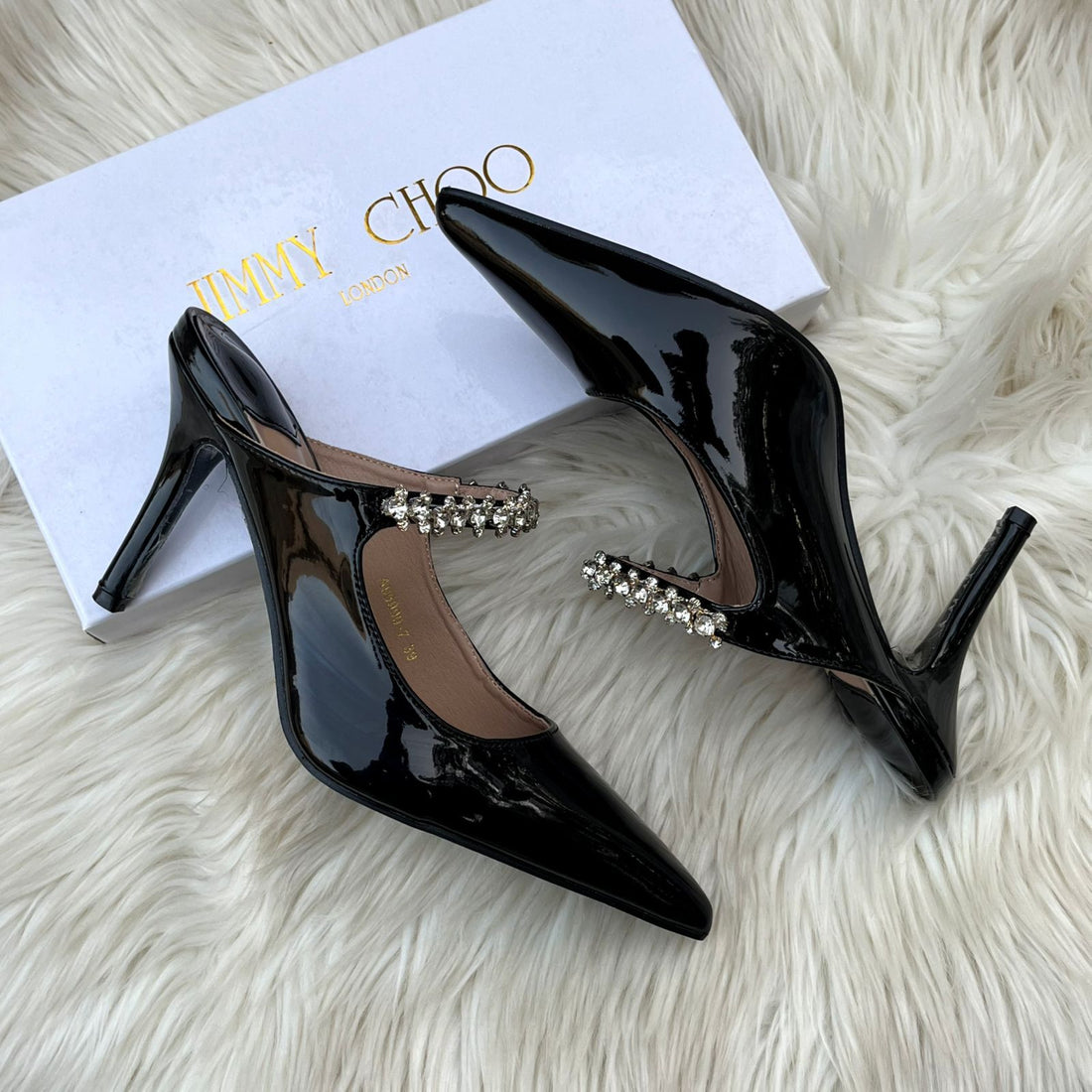 Jc Heart Embelished Heels