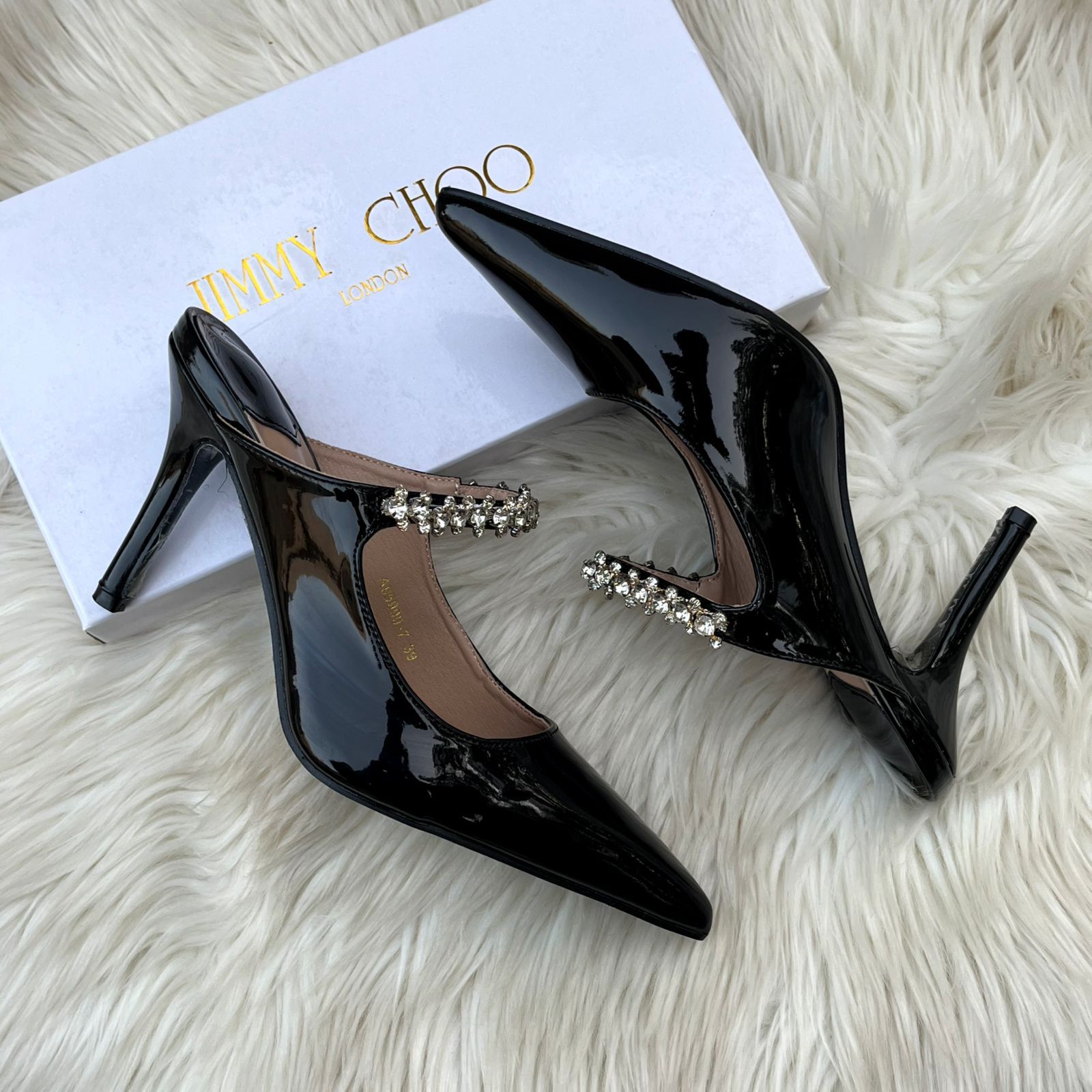 Jc Heart Embelished Heels