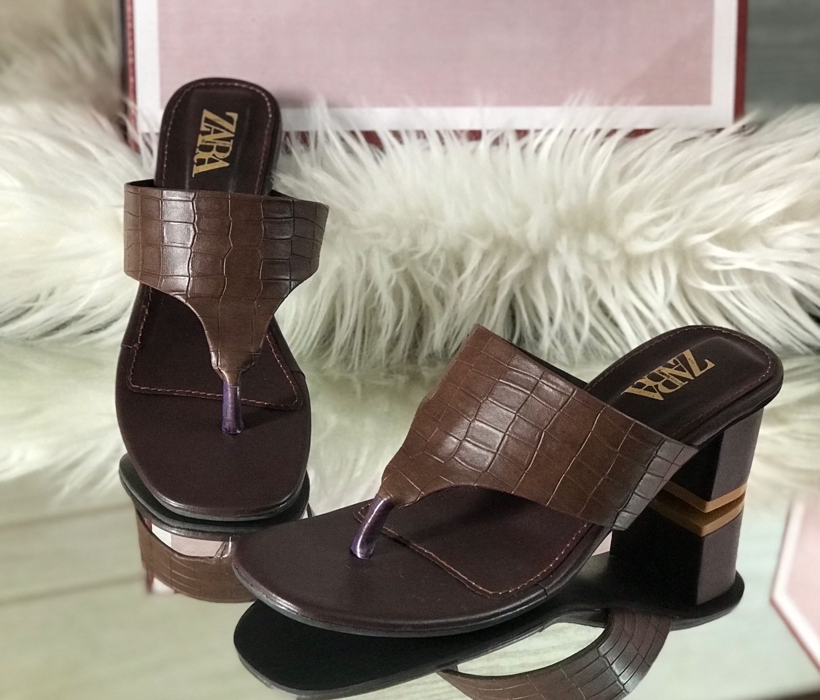 Zara Fogue Heels