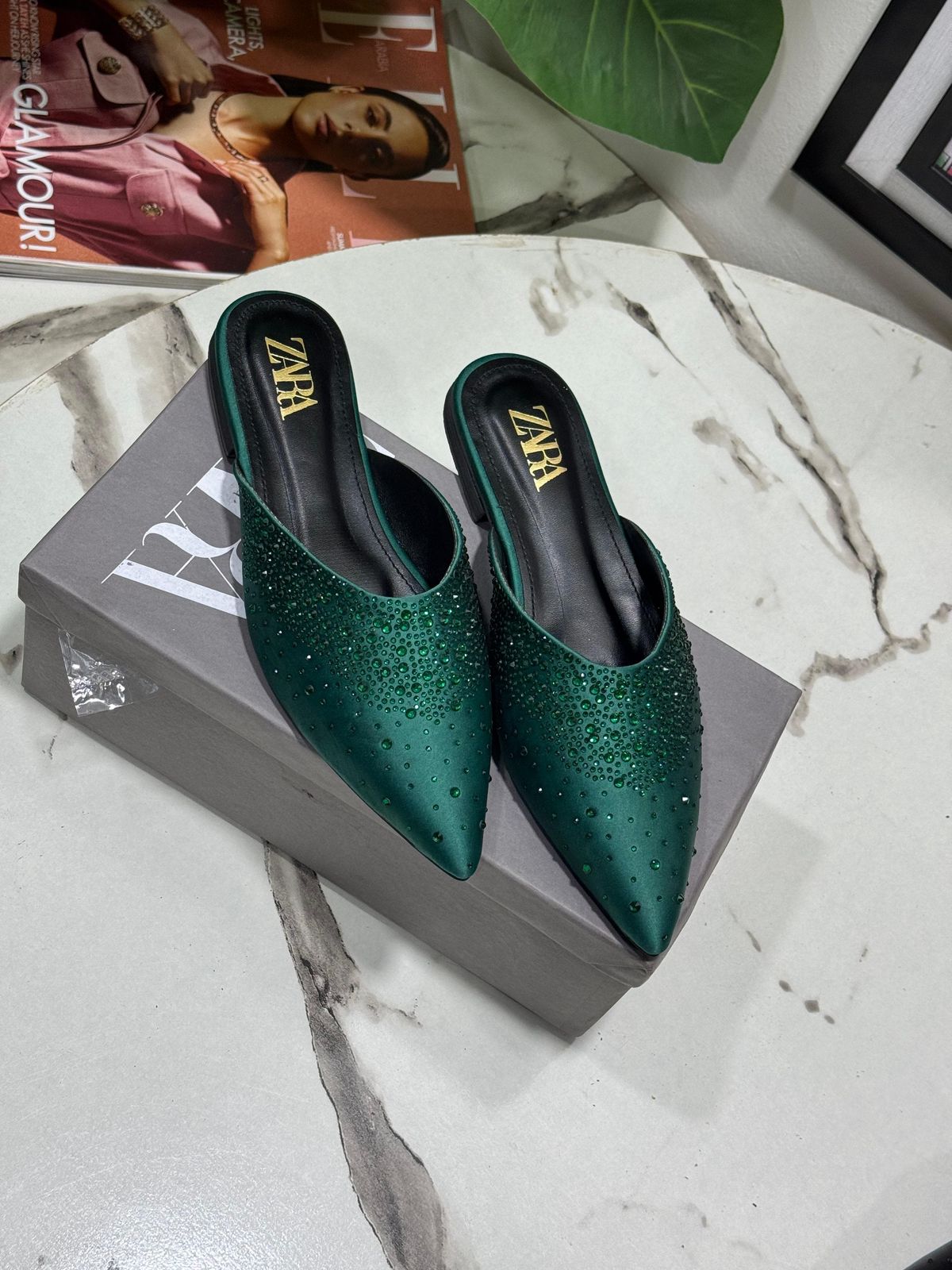 Zara Stone Flats