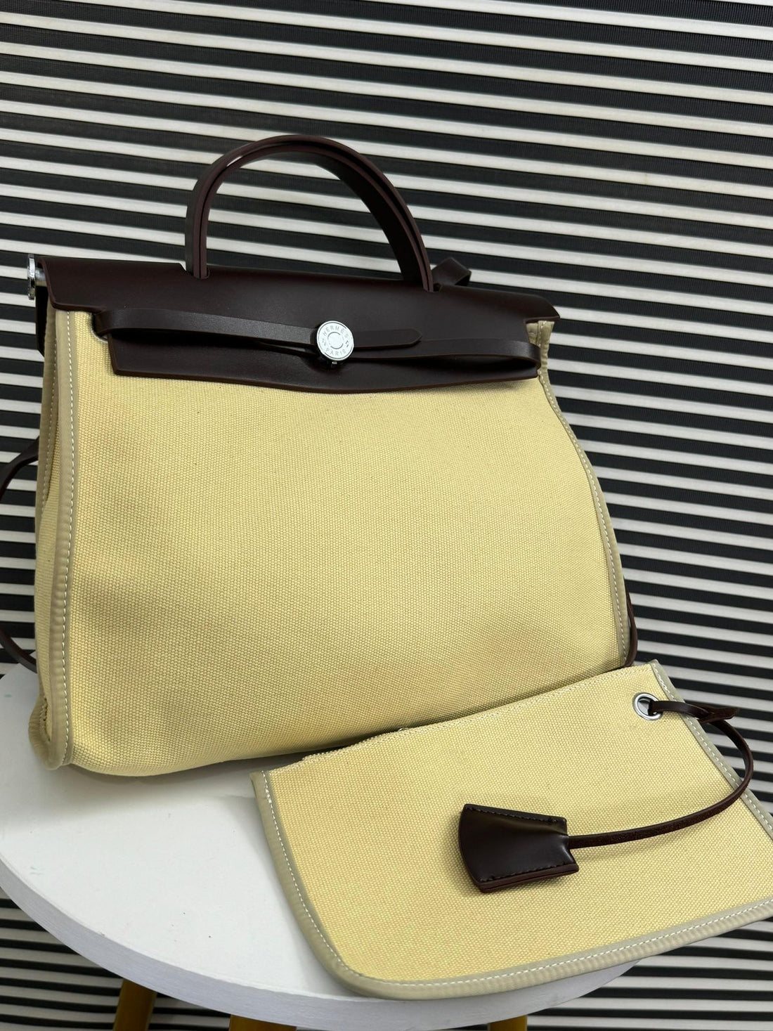 Hermes Belted Top Handle Ba