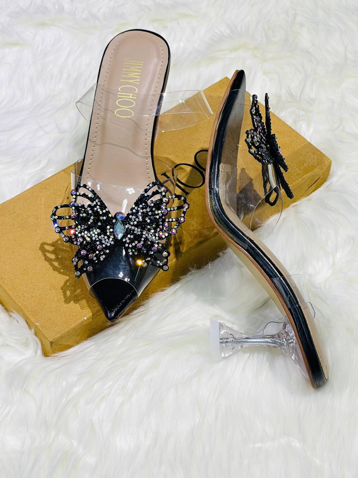 Zara Butterfly Signature Mina Heels