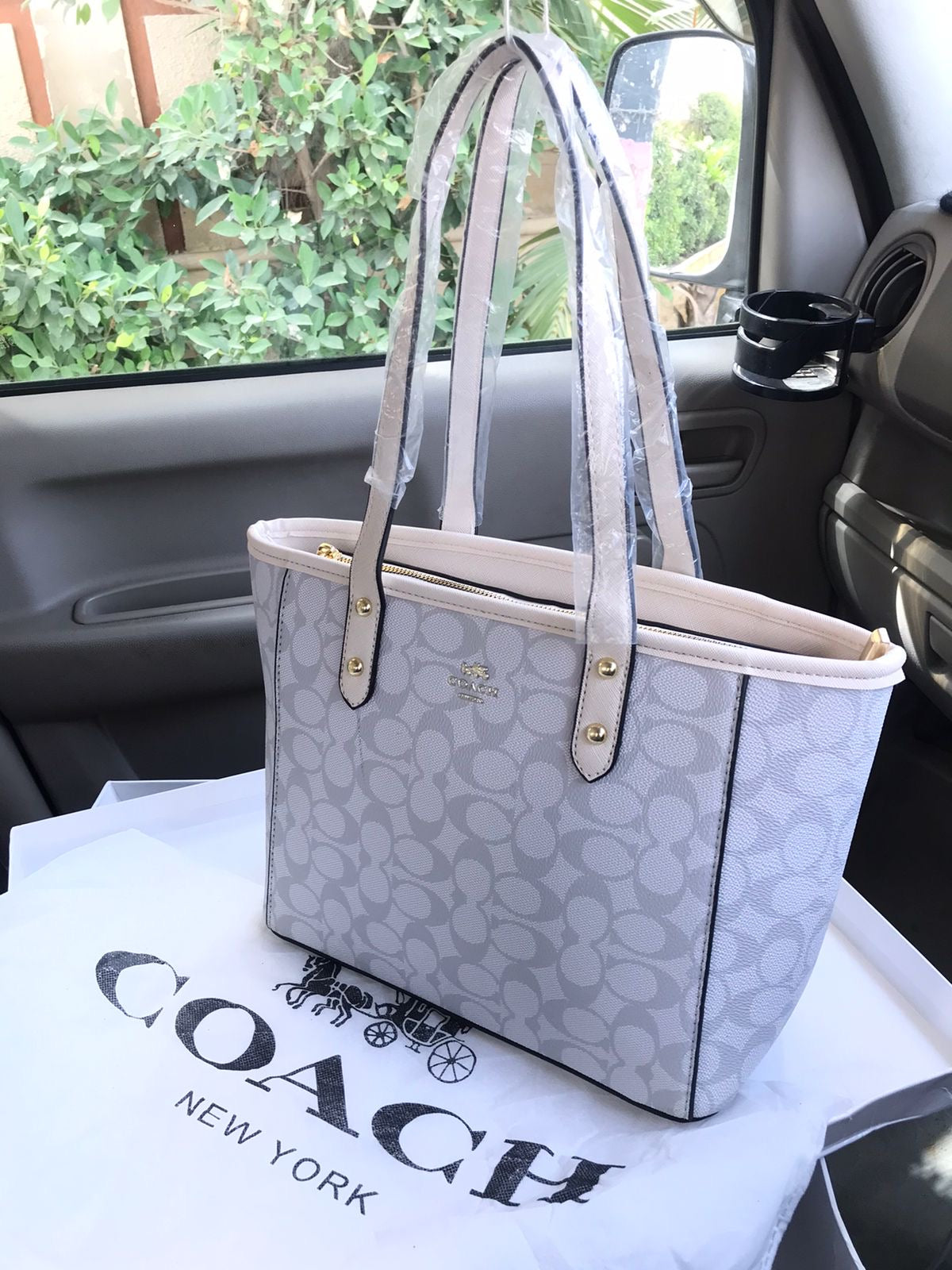Coach Floral Tote
