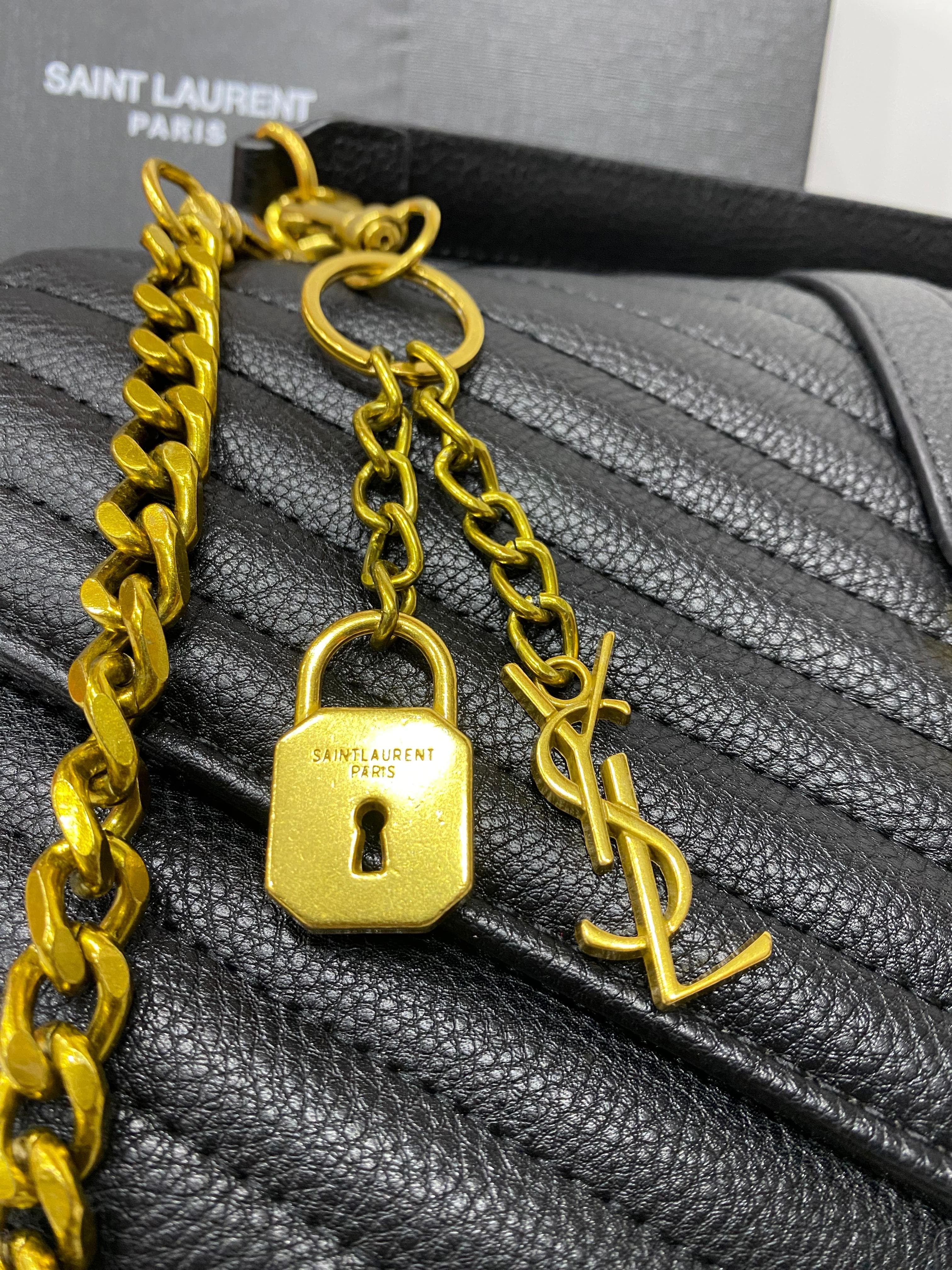 Saint Laurent Medium Caviar Bag