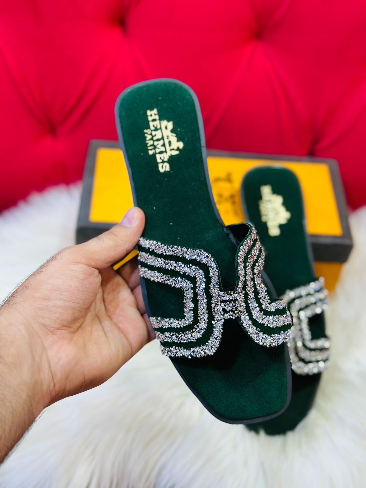Hermes Oran Sandals