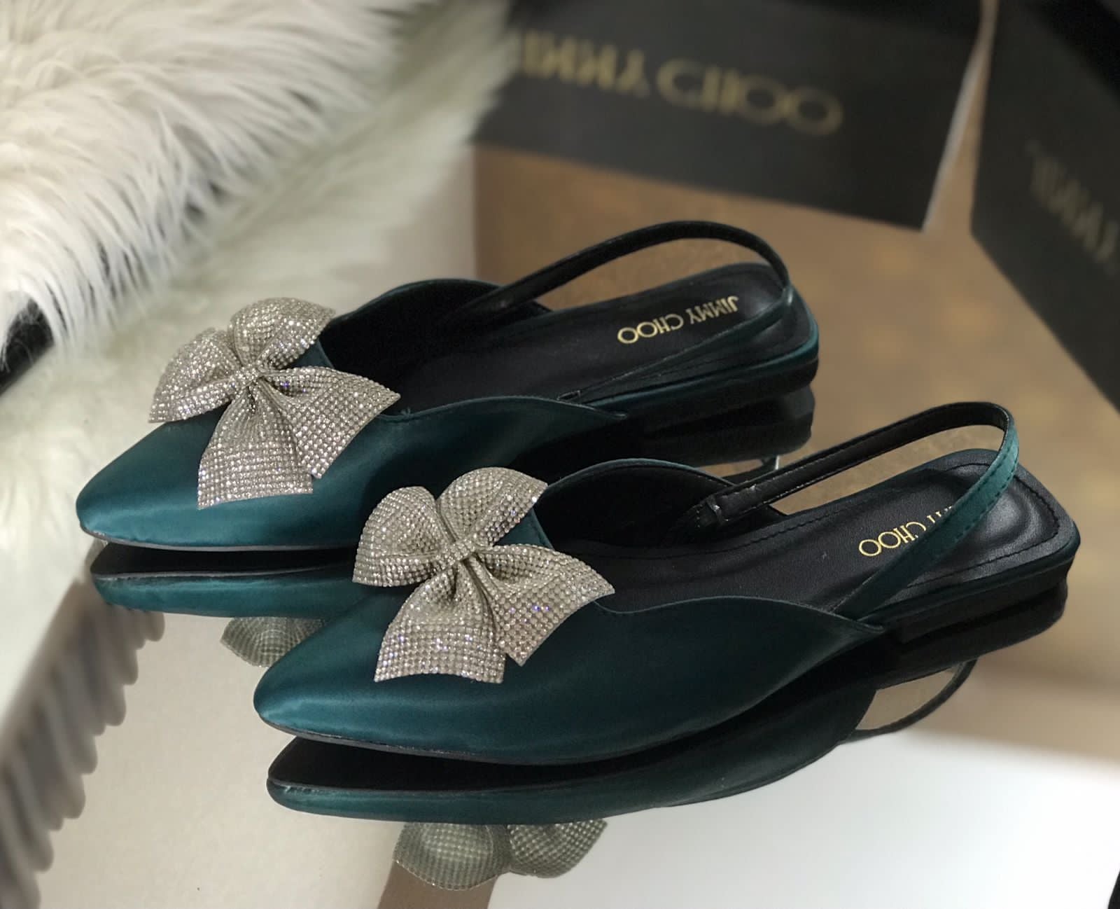 Zara Bow Sillica Pumps