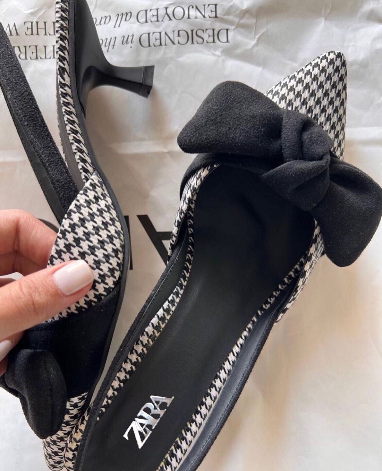 Zara Bow Heels