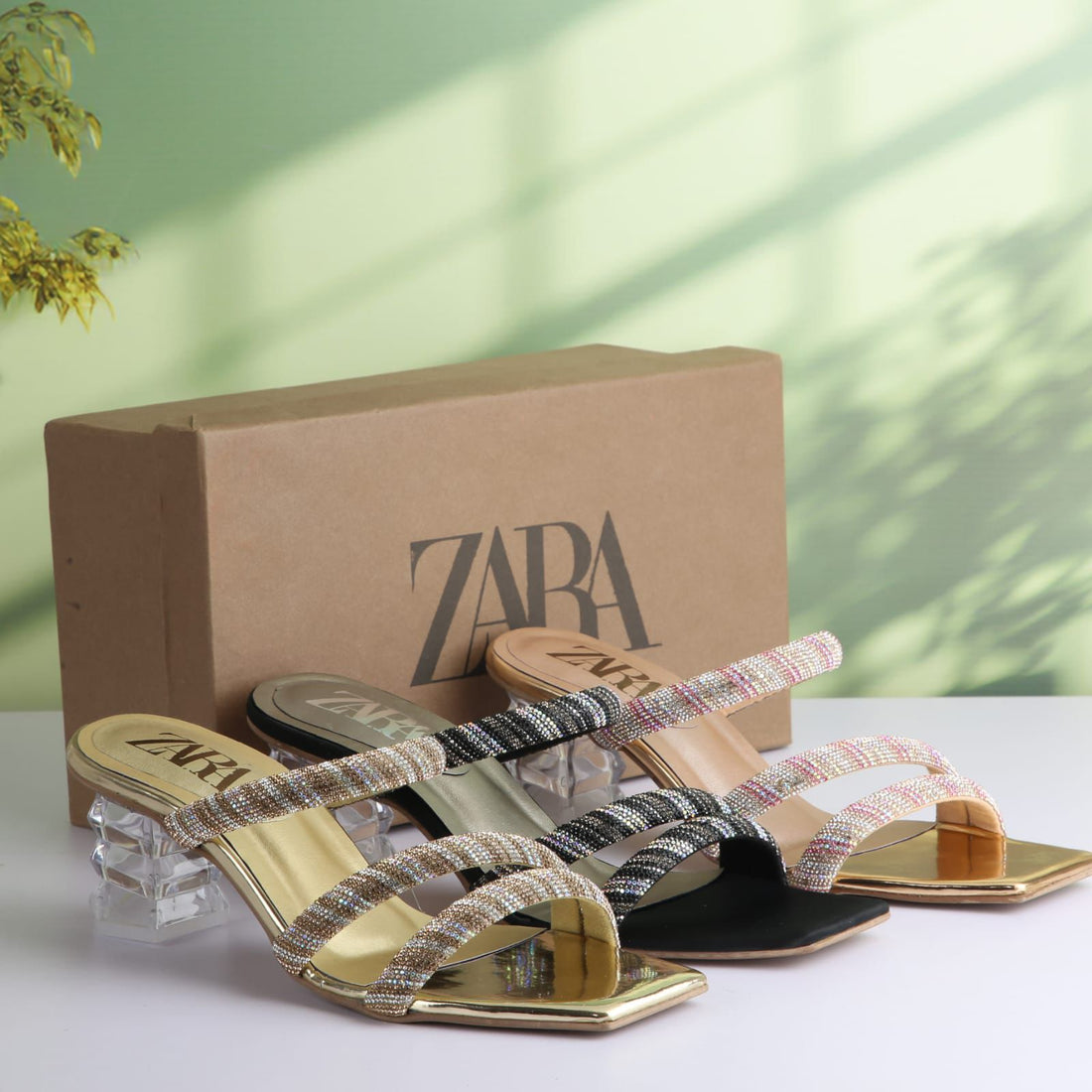 Zara Sky Heels