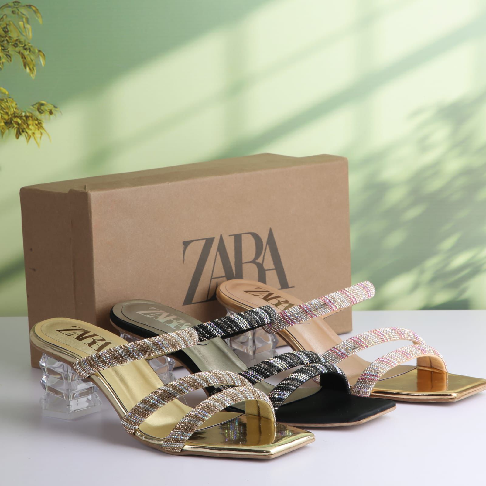 Zara Sky Heels