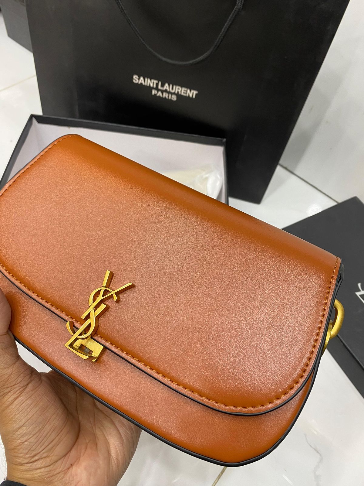 Saint Laurent Quilted Flap Bag