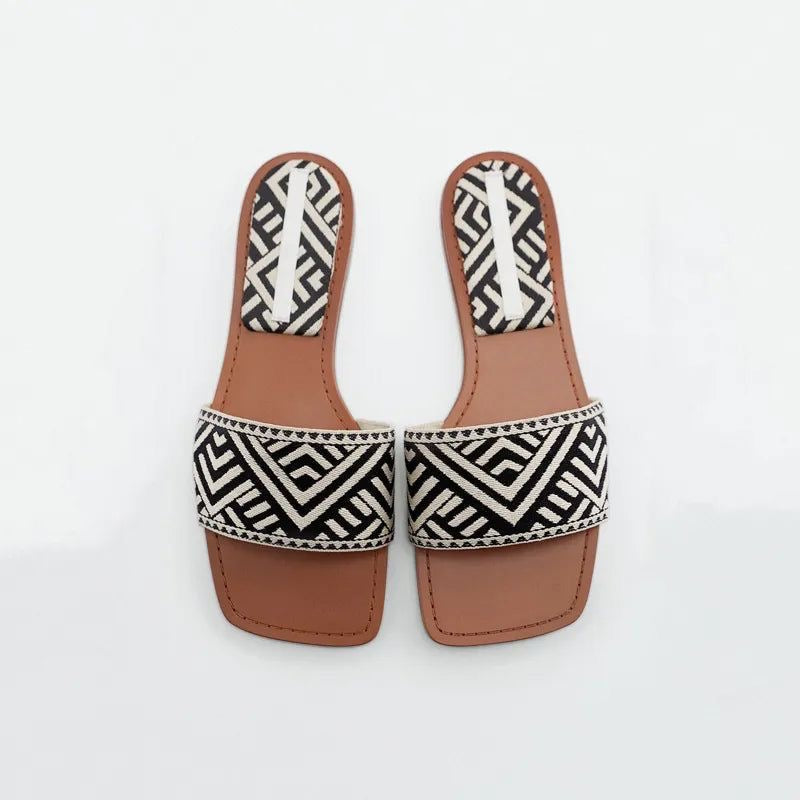 Zara Zebra Sandals