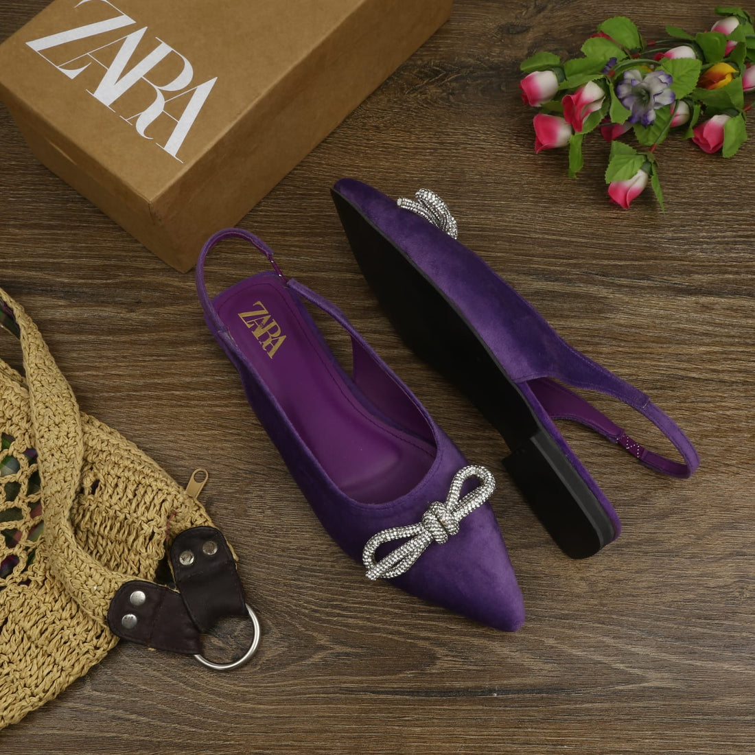 Zara Bow Pumps