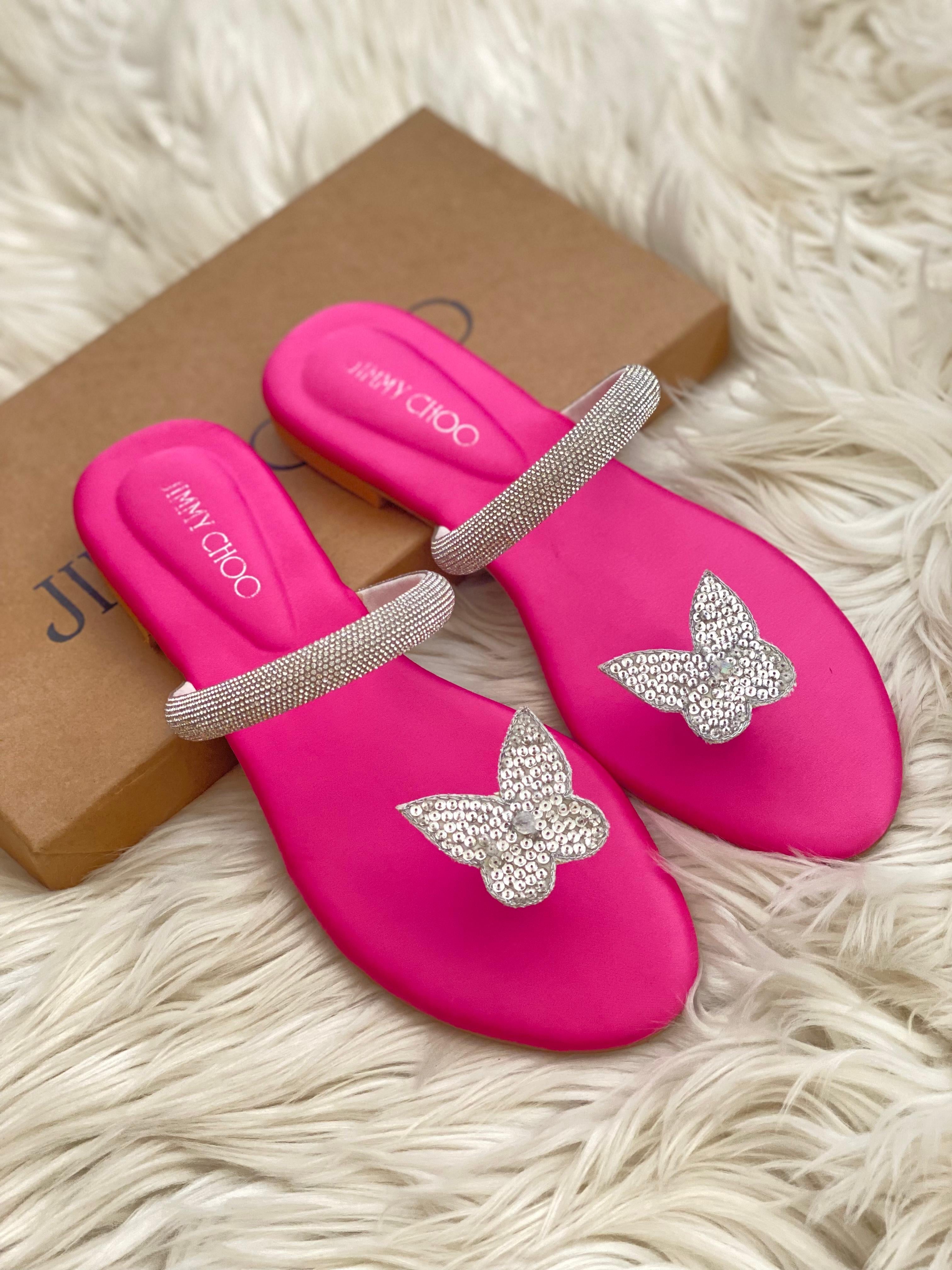 Jimmy Choo Mash Butrerfly Sandals