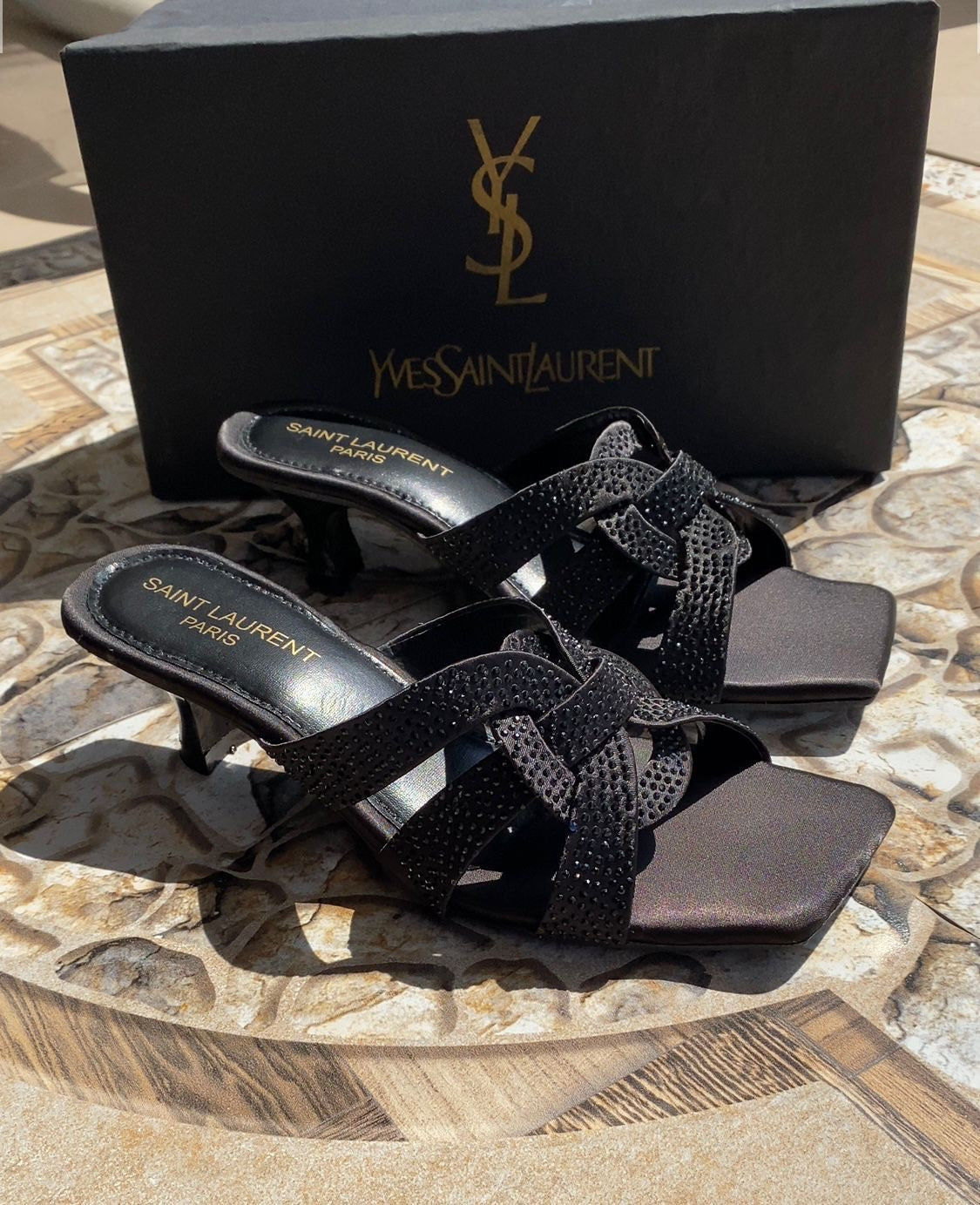 YSL Sparkle Heel