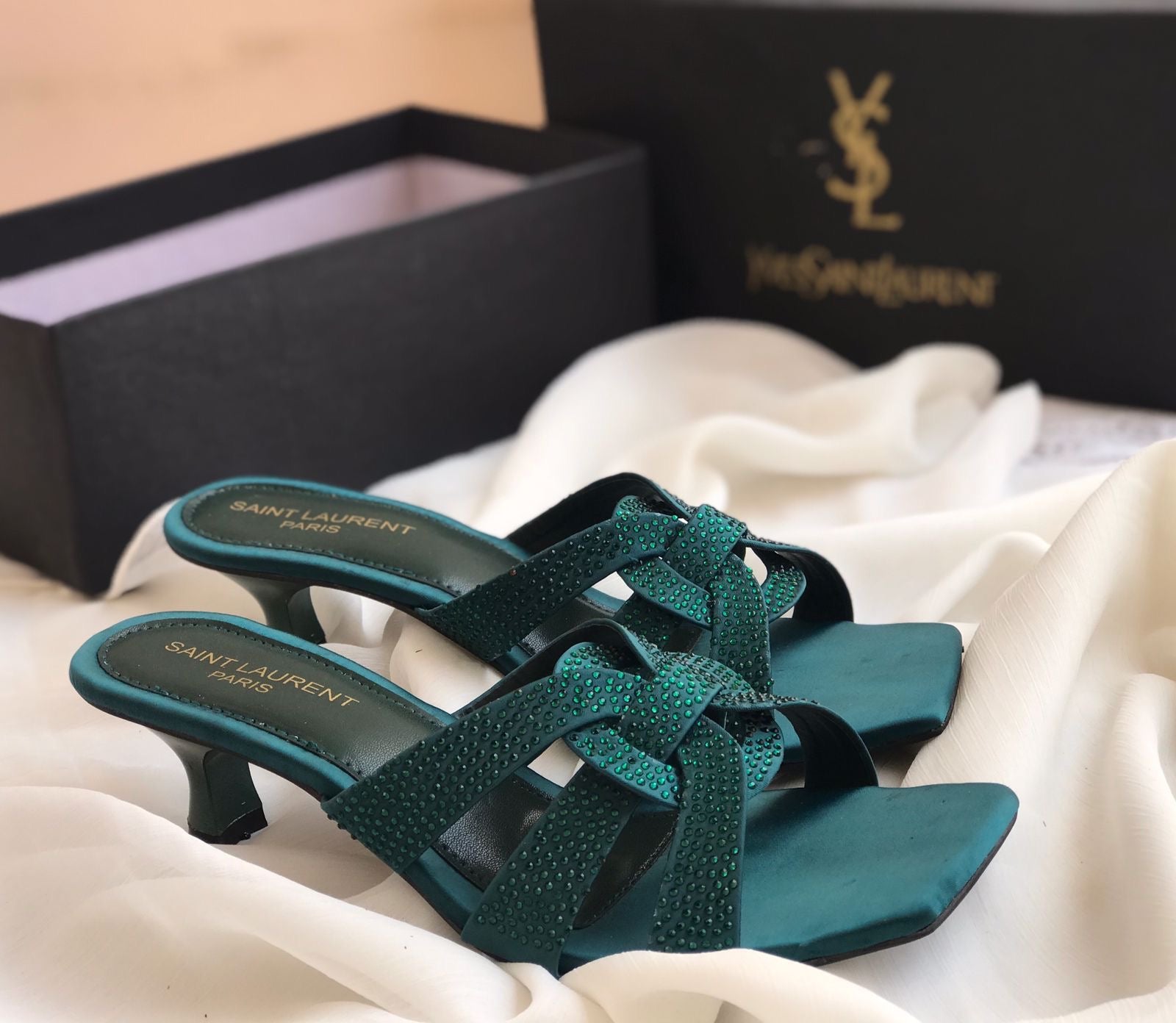 YSL Sparkle Heel