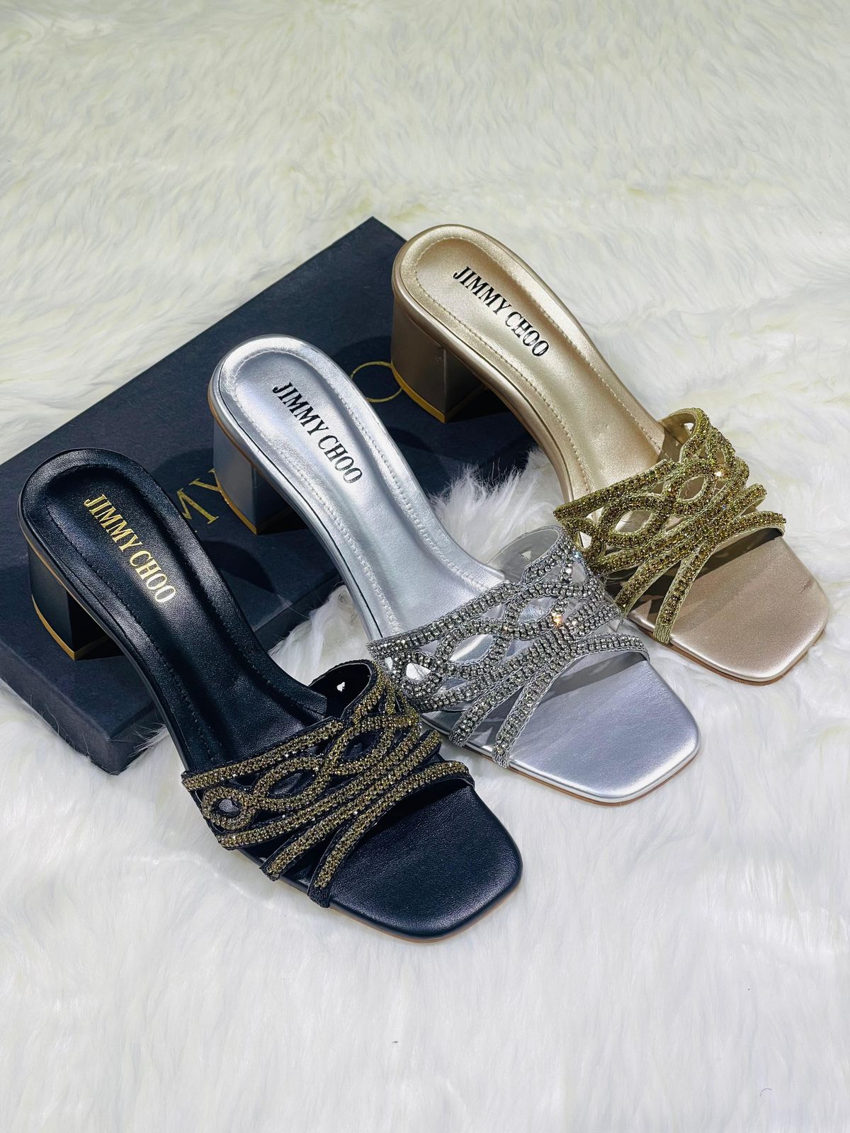 Jimmy Choo Block Heels