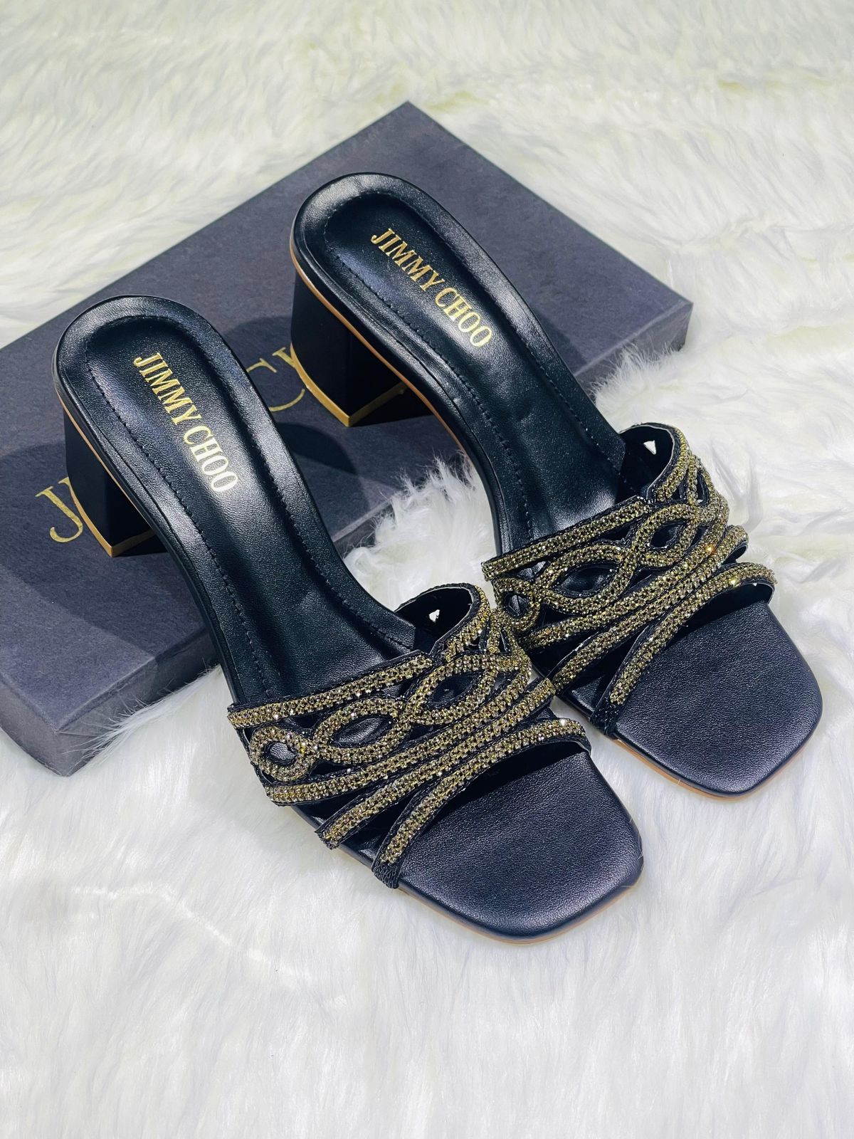 Jimmy Choo Block Heels