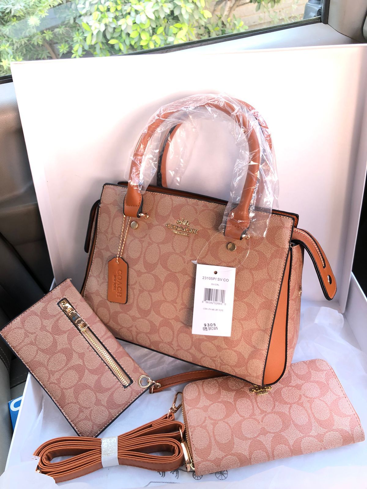 Coach Branded 3 Piece