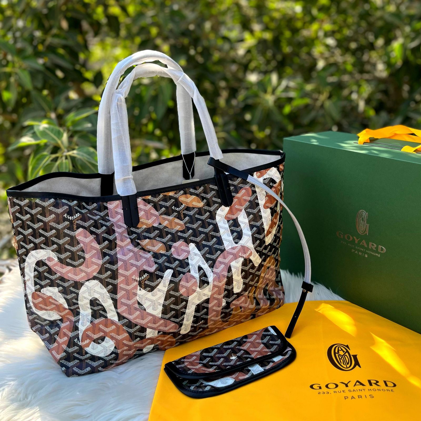 Goyard Black Camouflage