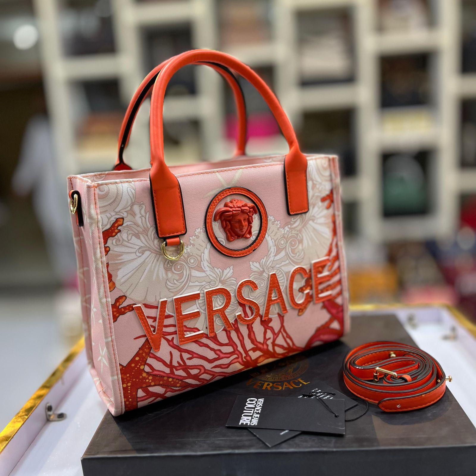 Versace Greca Bags
