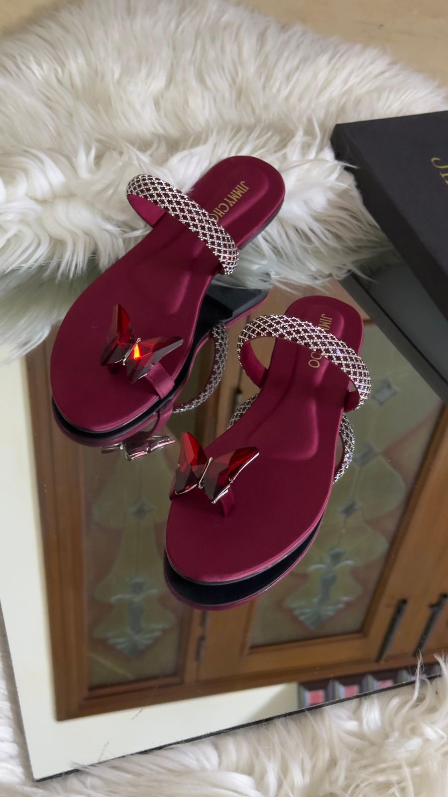 Jimmy Choo Thumb Slippers
