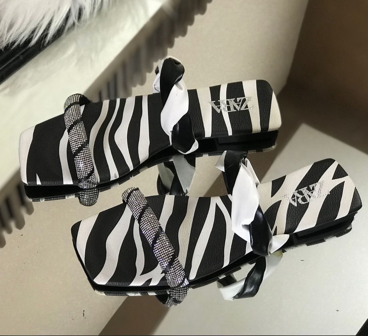 Zara Eluxe Flat Slippers