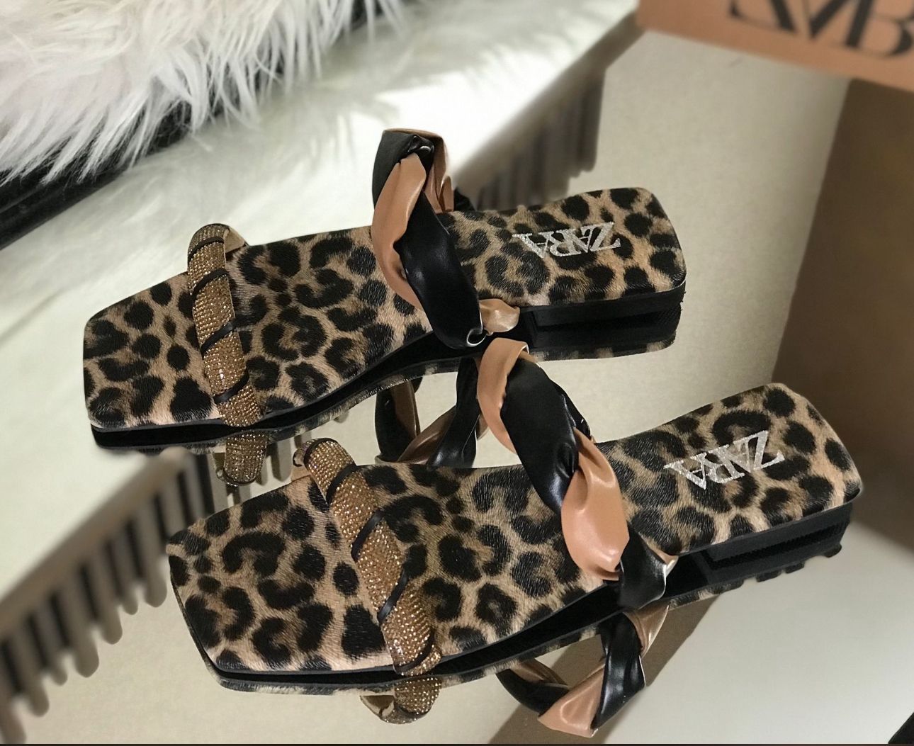 Zara Eluxe Flat Slippers