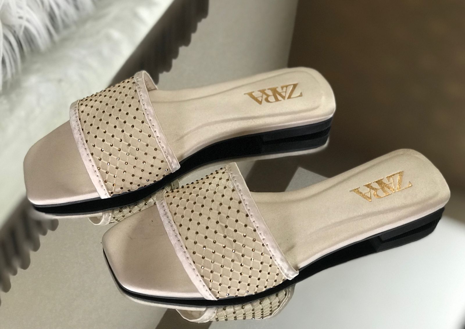 Zara Net Lubes Stone