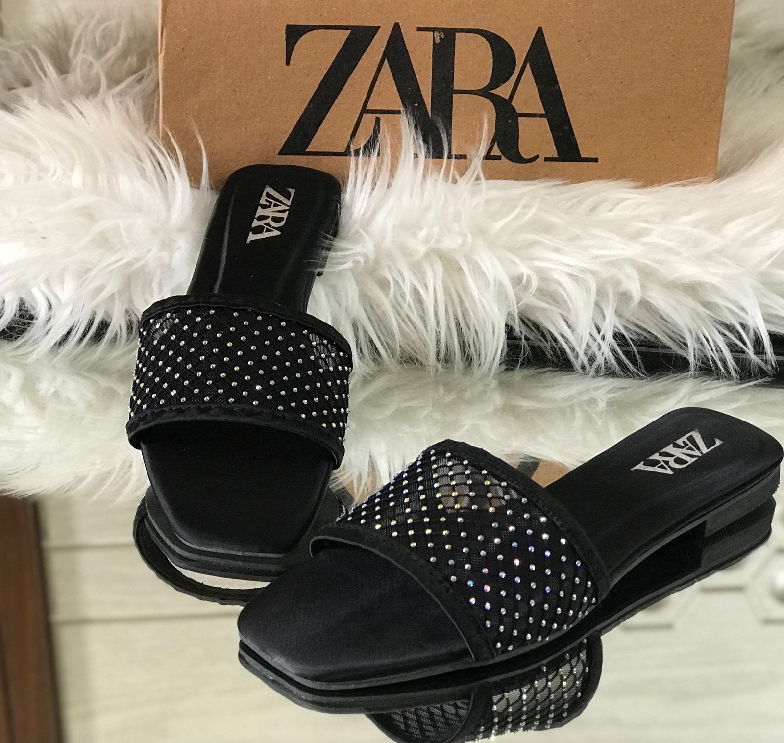 Zara Net Lubes Stone