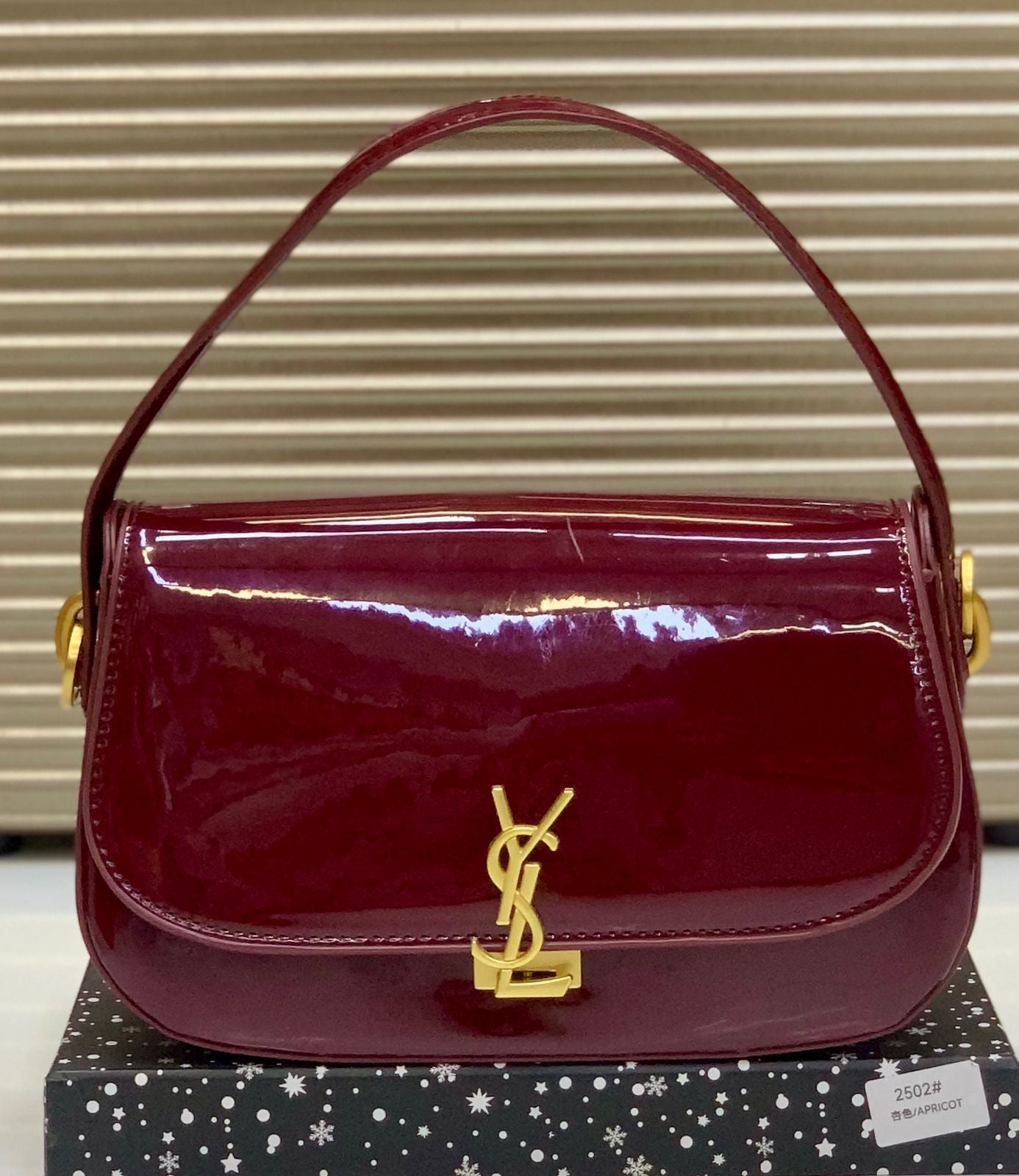 Saint Laurent Patent Shoulder Bag