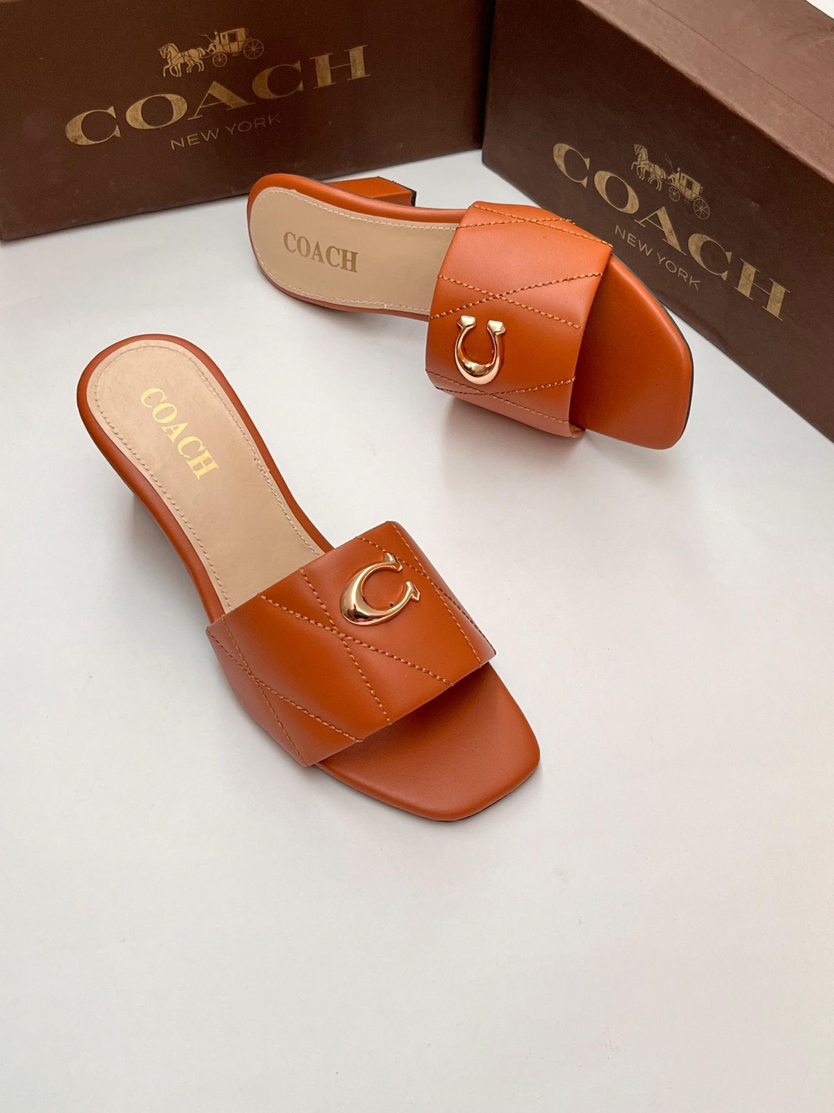 Coach Block Heels