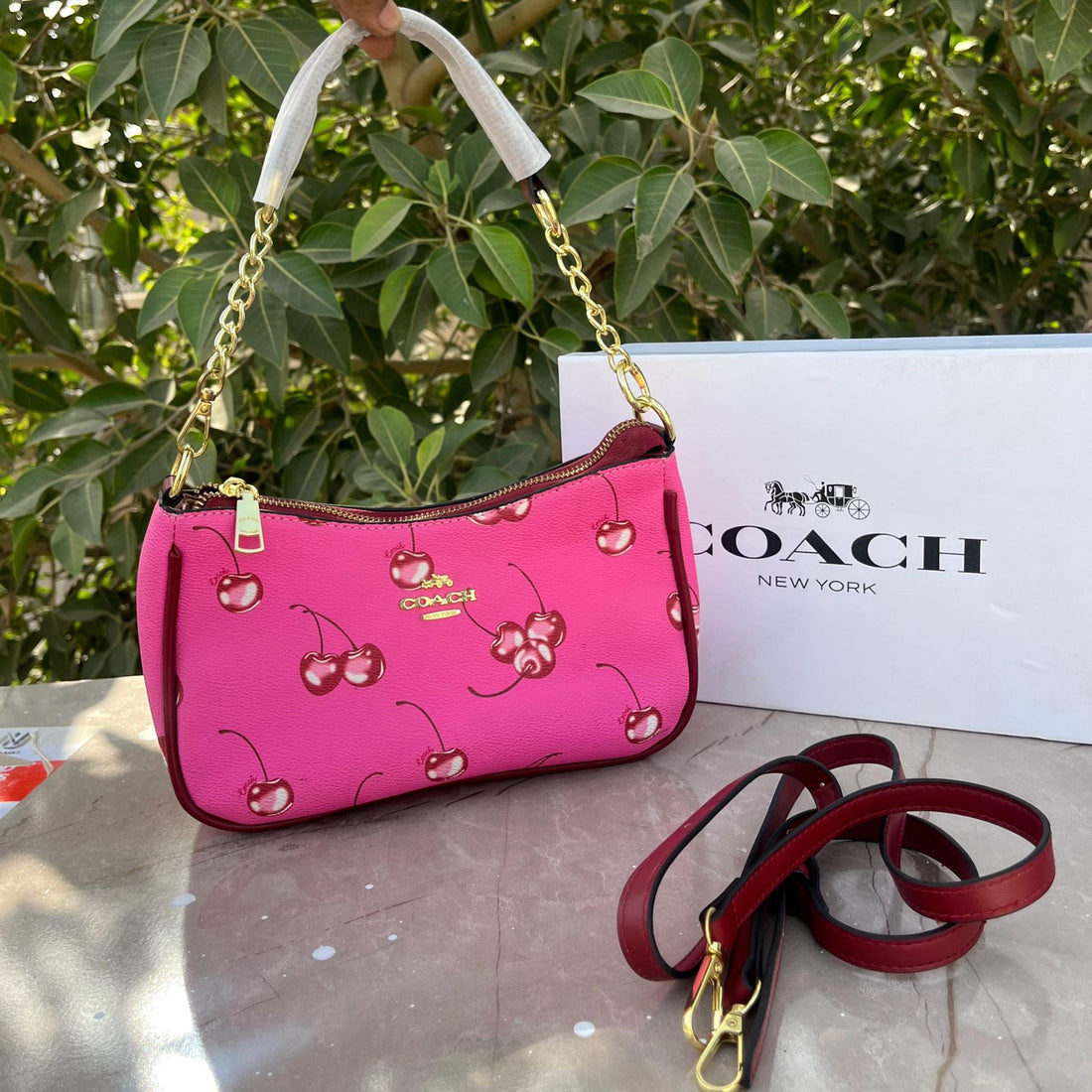 Coach Floral Tabby Bag