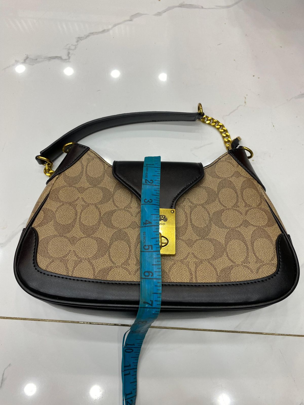 Coach Flap Chain Shoulder Bag